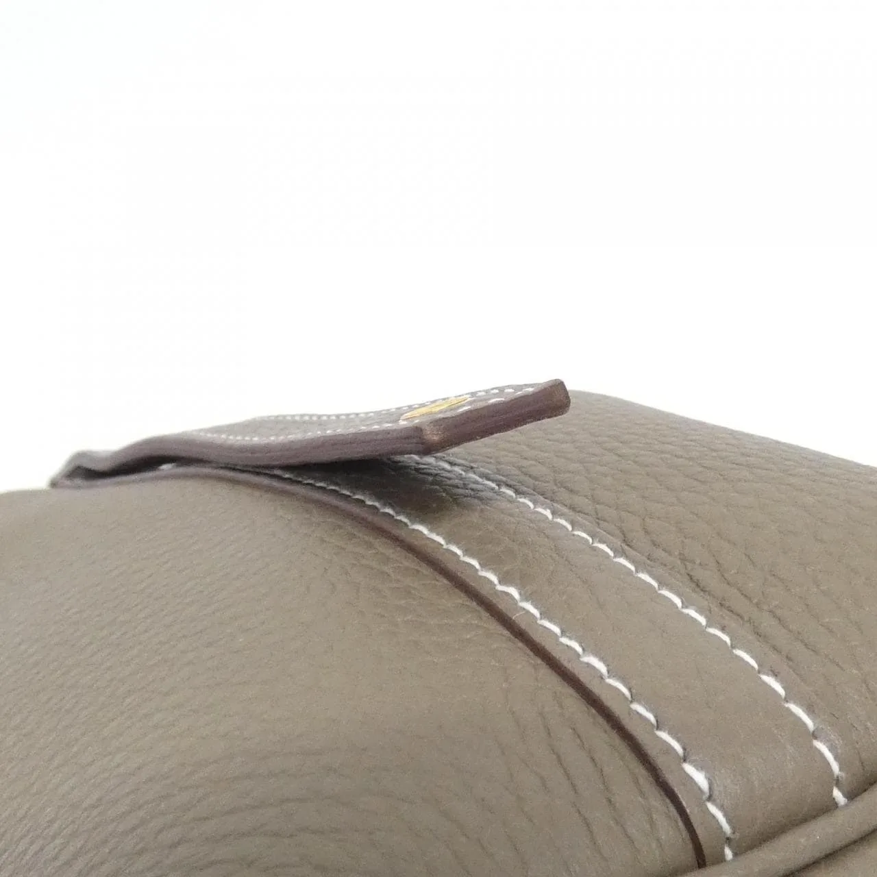 HERMES Picotin 056289CC Handbag Clemence Etoupe Clemence 皮 中古品A - 縮圖 4