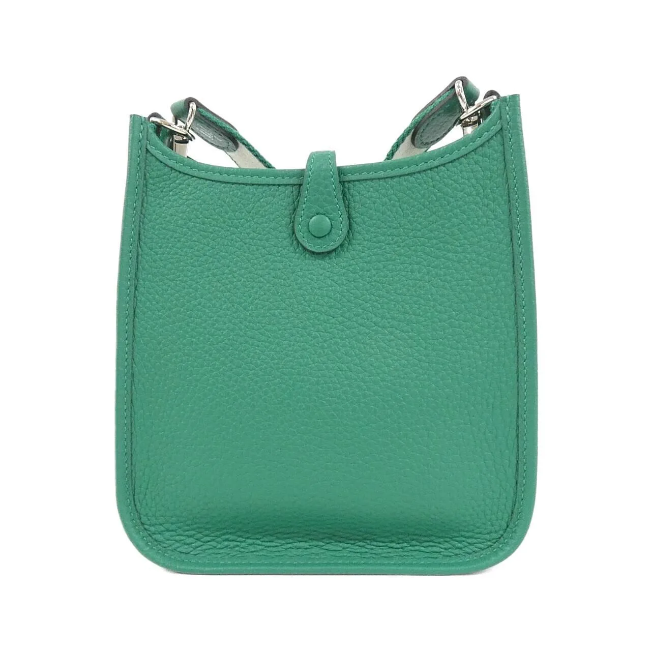 HERMES Evelyne 084554CK 肩背包 Clemence 白色 Clemence 皮 未使用品 - 縮圖 2