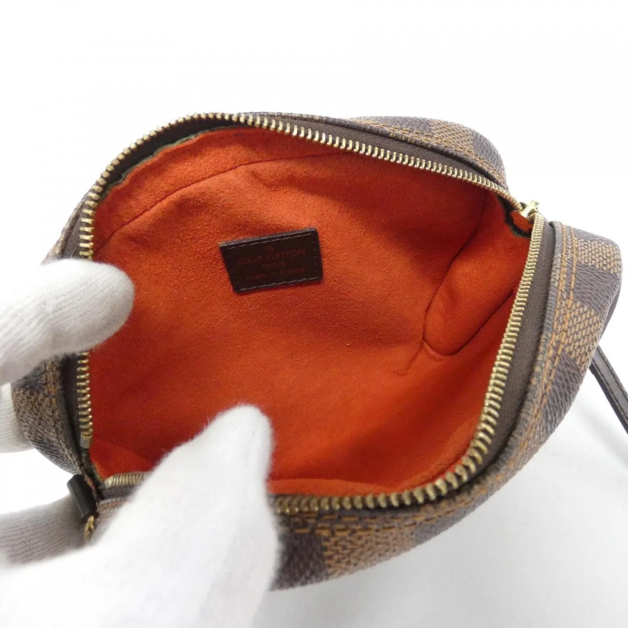 LOUIS VUITTON Pochette N51296+M68213 Shoulder Damier Black Damier Rank B - Thumbnail 7