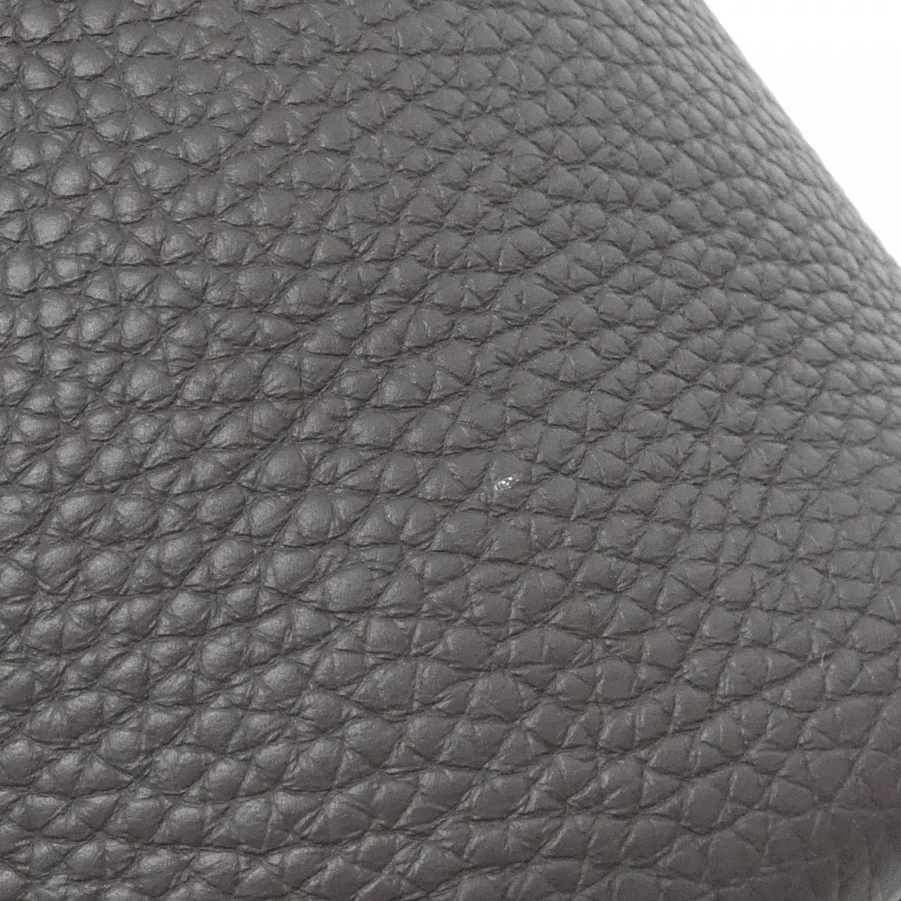 HERMES Picotin 056289CK Handbag Clemence 黑色 Clemence 皮 中古品A - 縮圖 3