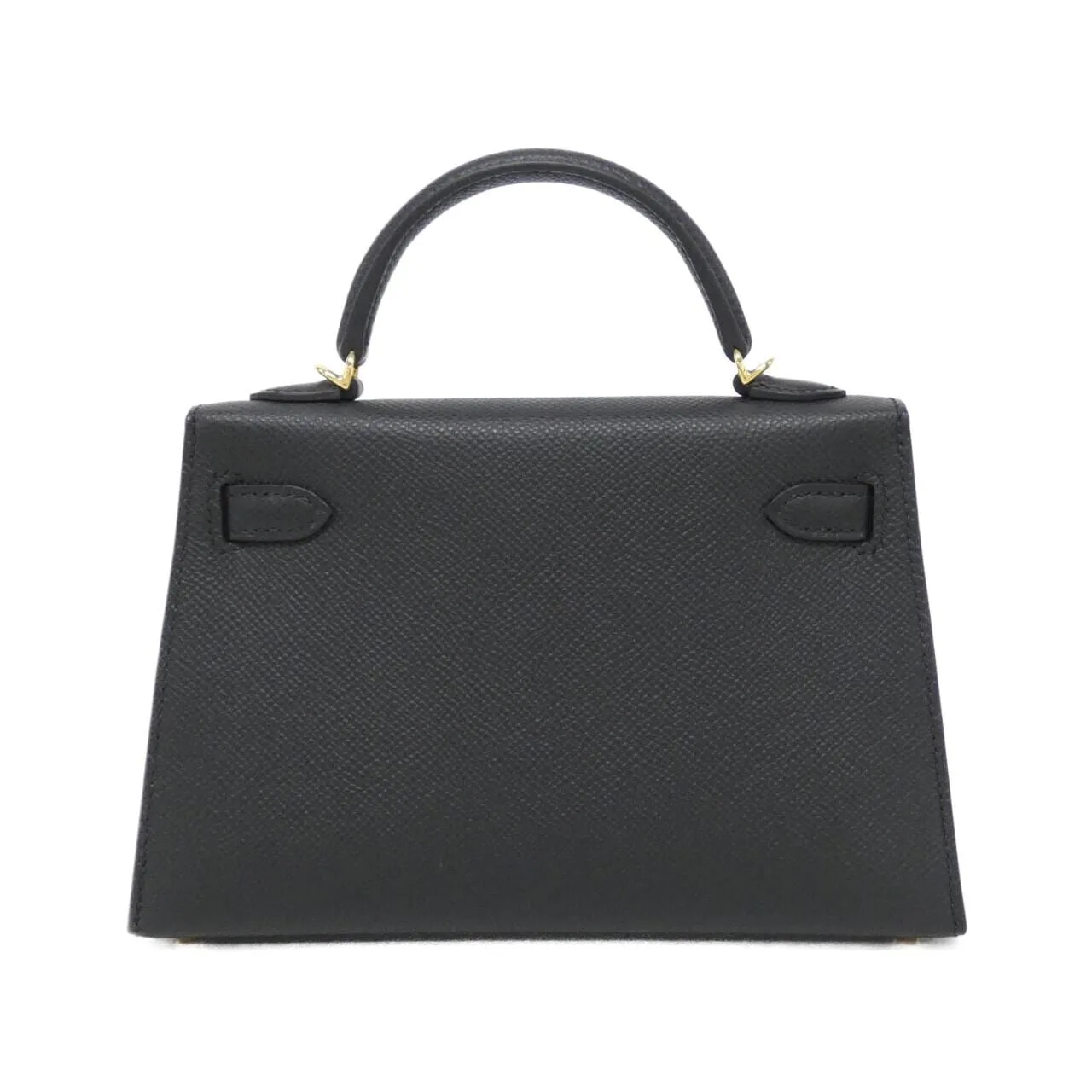 HERMES Kelly 071302CC Handbag Epsom Black Epsom Leather Unused - Thumbnail 2
