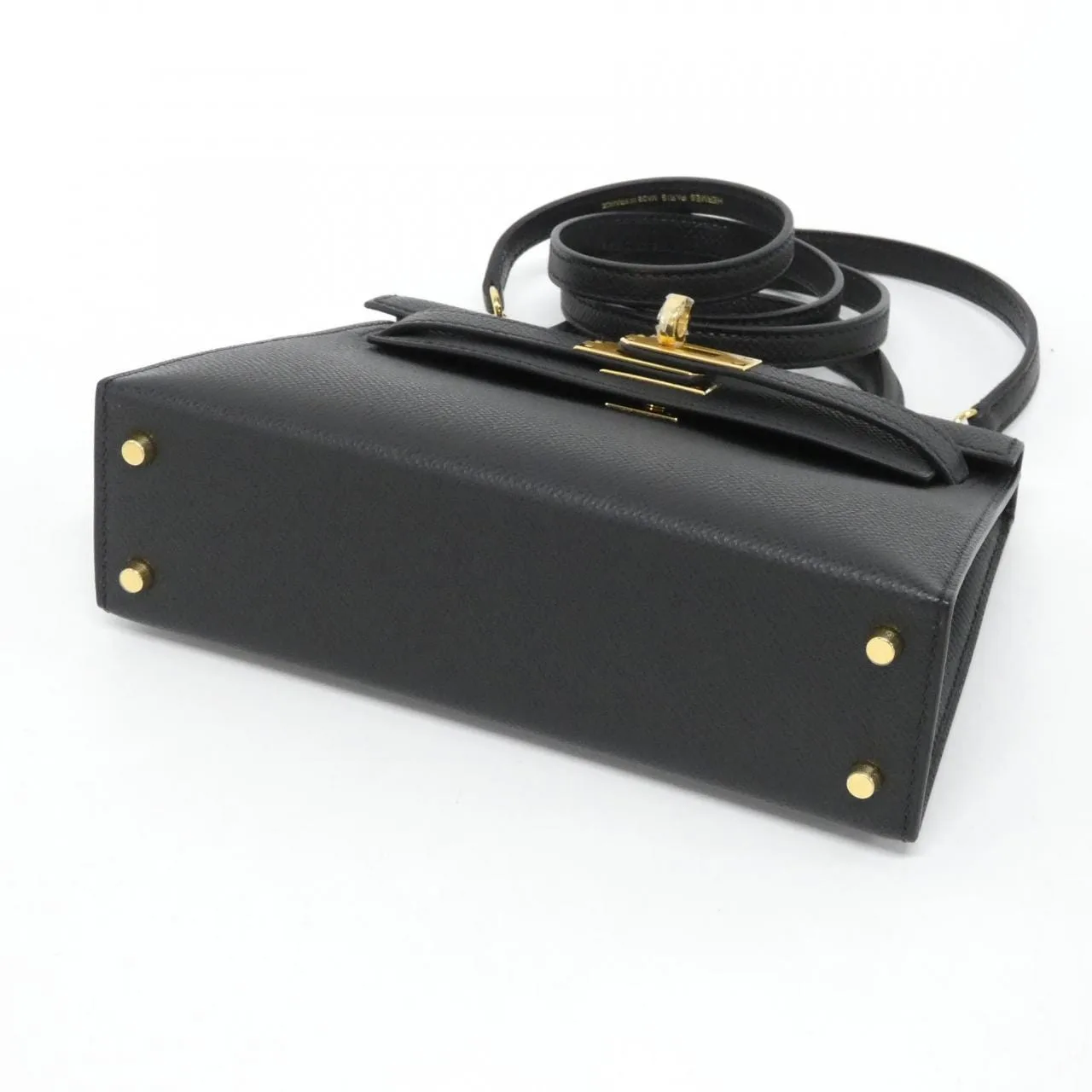 HERMES Kelly 071302CC Handbag Epsom Black Epsom Leather Unused - Thumbnail 3