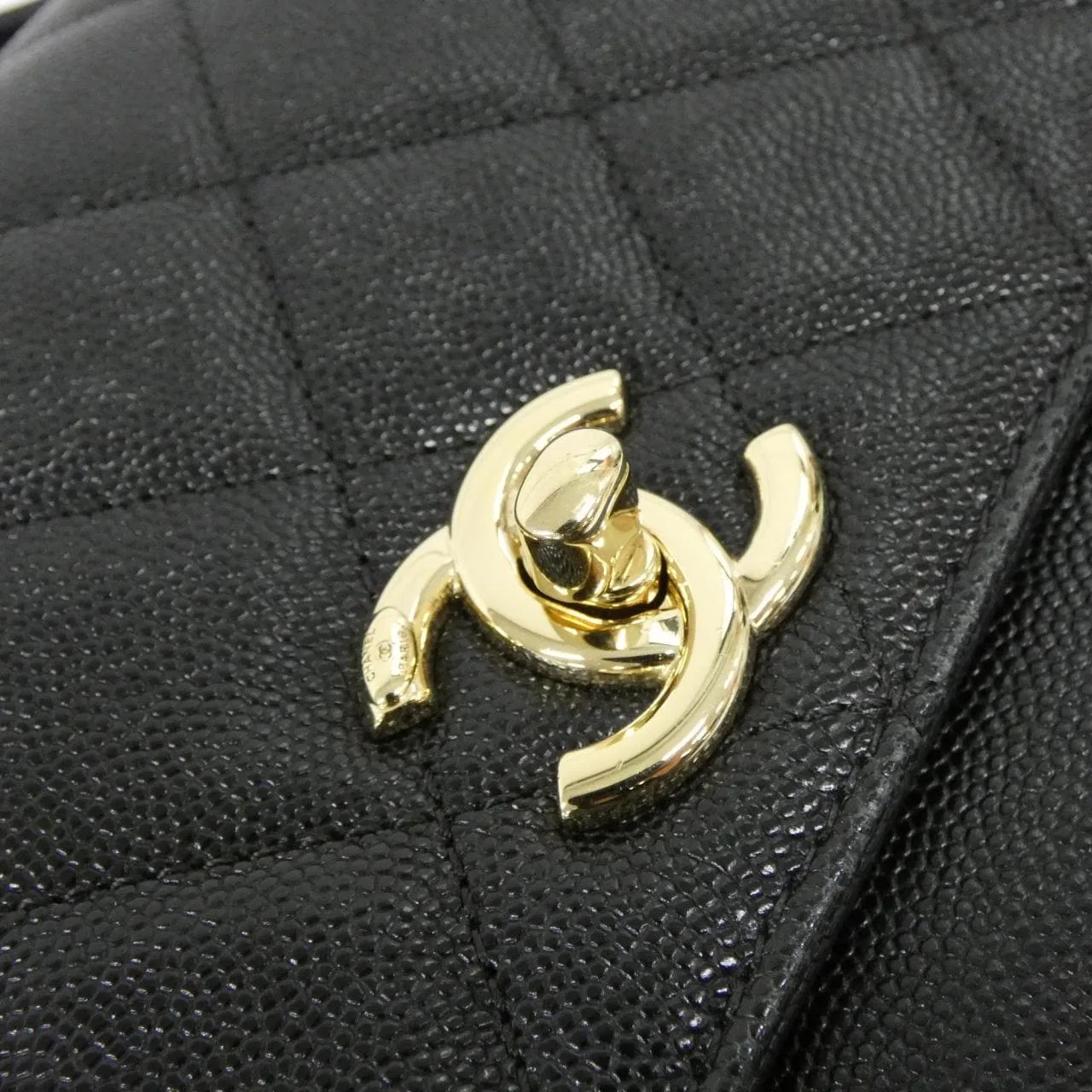 CHANEL 93607 手提包 荔枝紋牛皮 5
