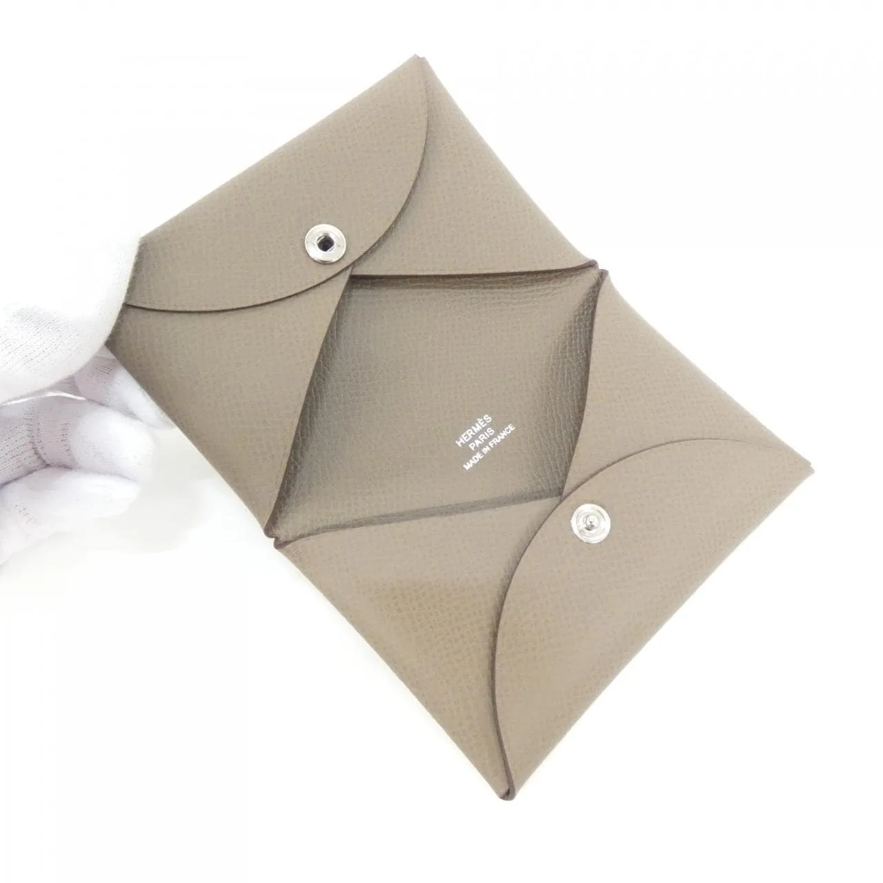 HERMES 044164CK Card Case Epsom 3