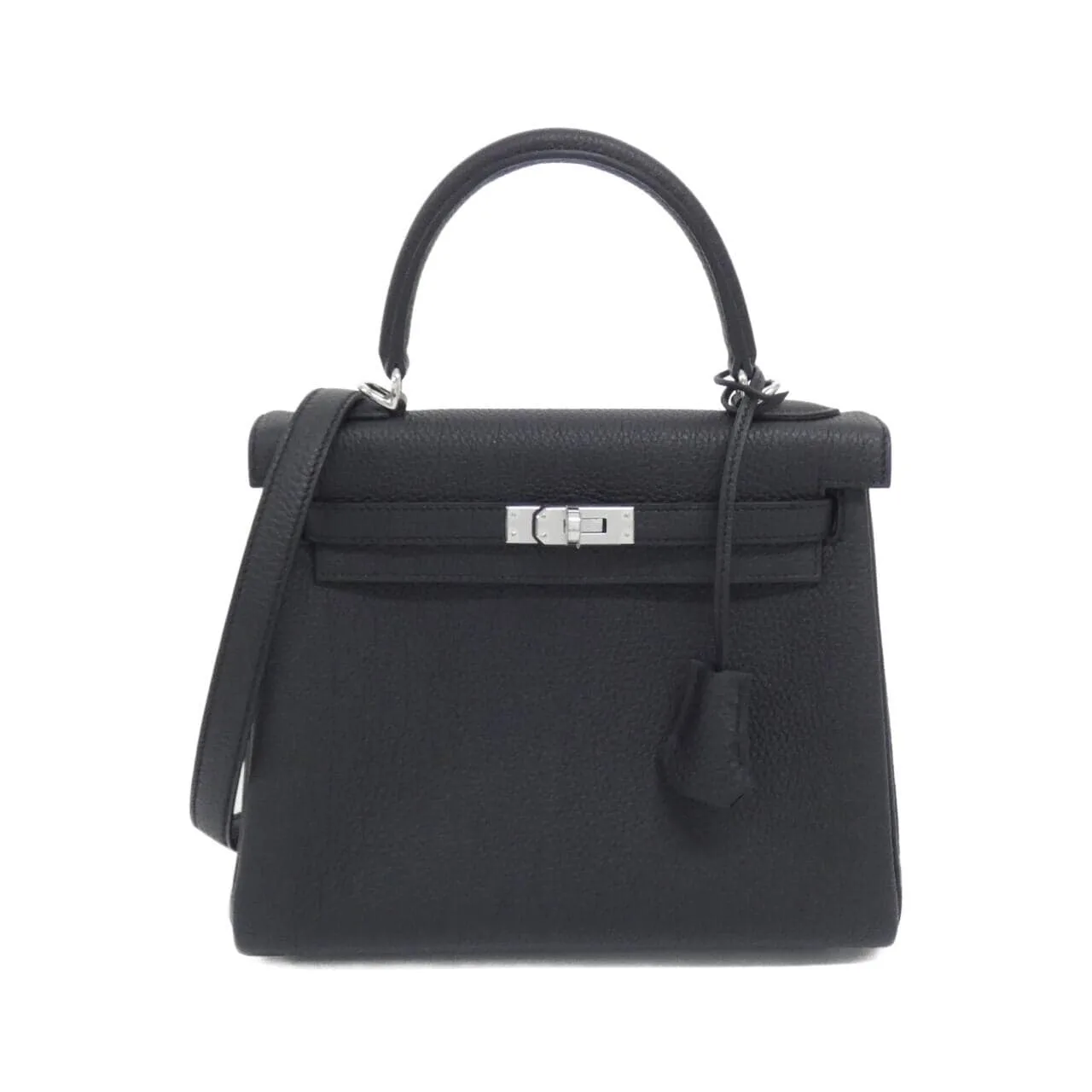 HERMES Kelly 044624CK Handbag Togo Black