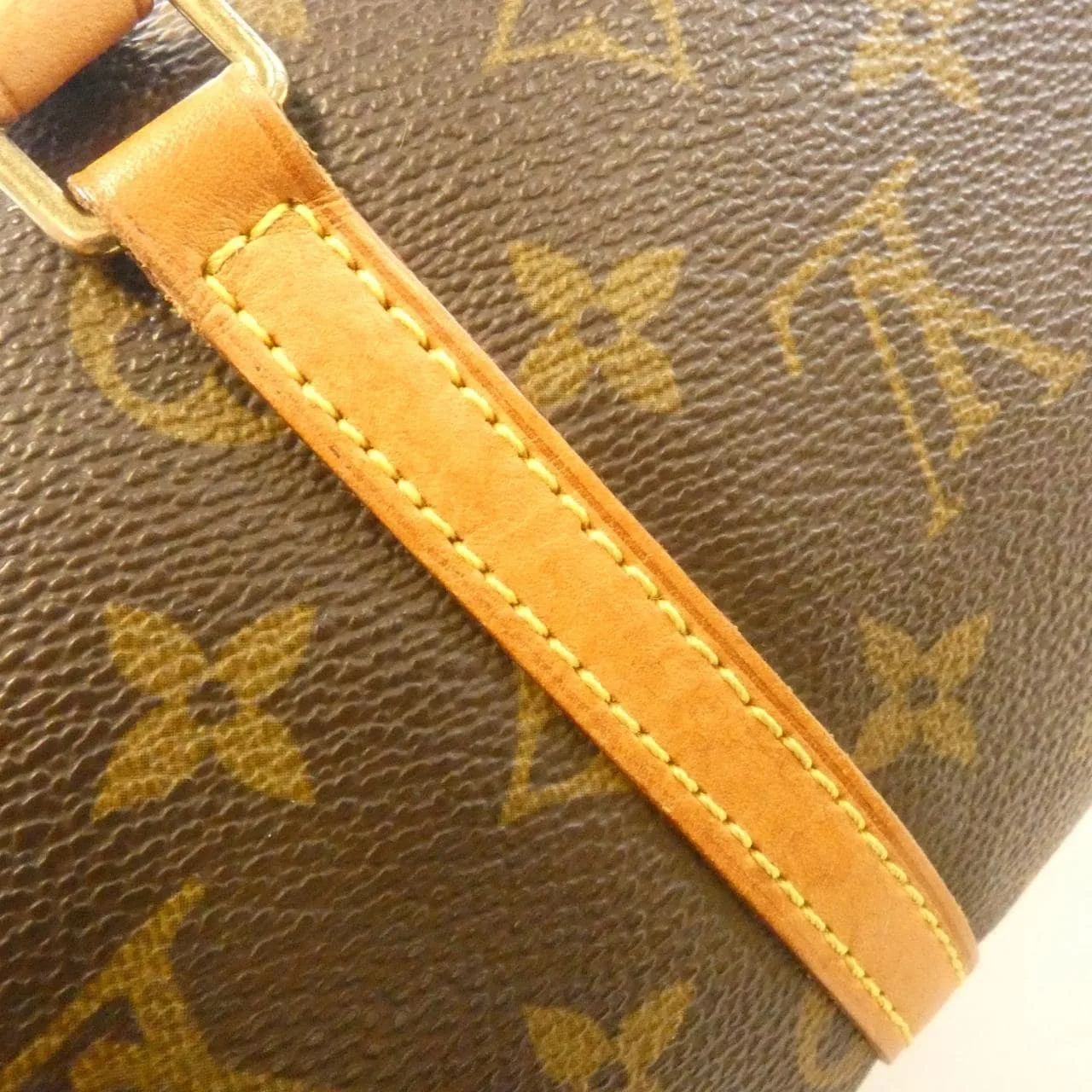LOUIS VUITTON Papillon M51385 Handbag Monogram Black Monogram Rank B - Thumbnail 4