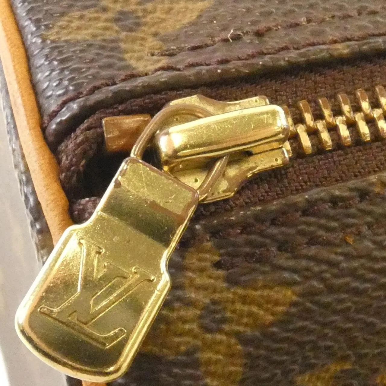 LOUIS VUITTON Papillon M51385 Handbag Monogram Black Monogram Rank B - Thumbnail 5