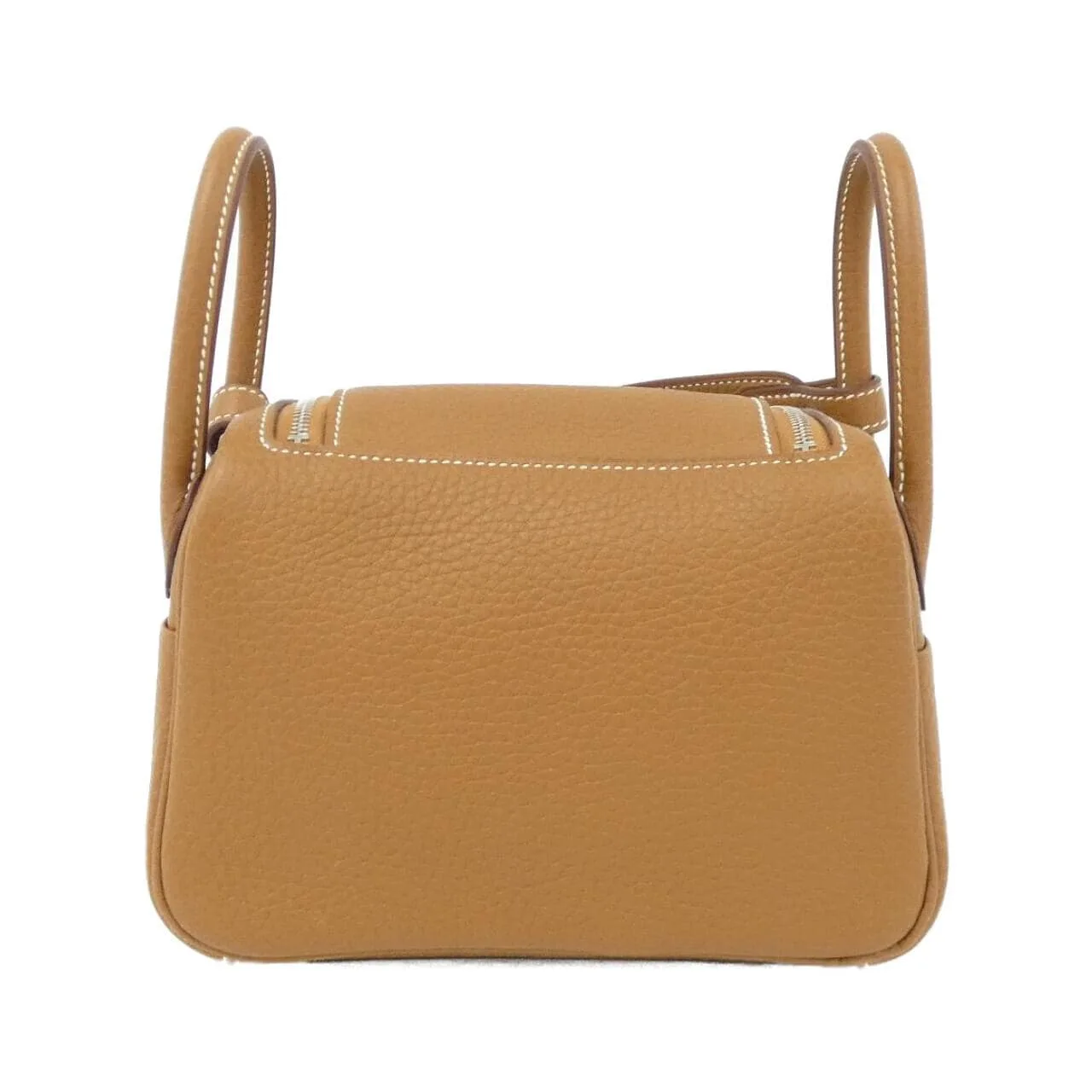 HERMES Lindy 085956CK Shoulder Clemence Gold Clemence Leather Rank A - Thumbnail 2