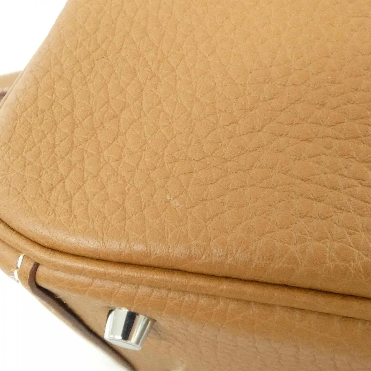 HERMES Lindy 085956CK Shoulder Clemence Gold Clemence Leather Rank A - Thumbnail 4
