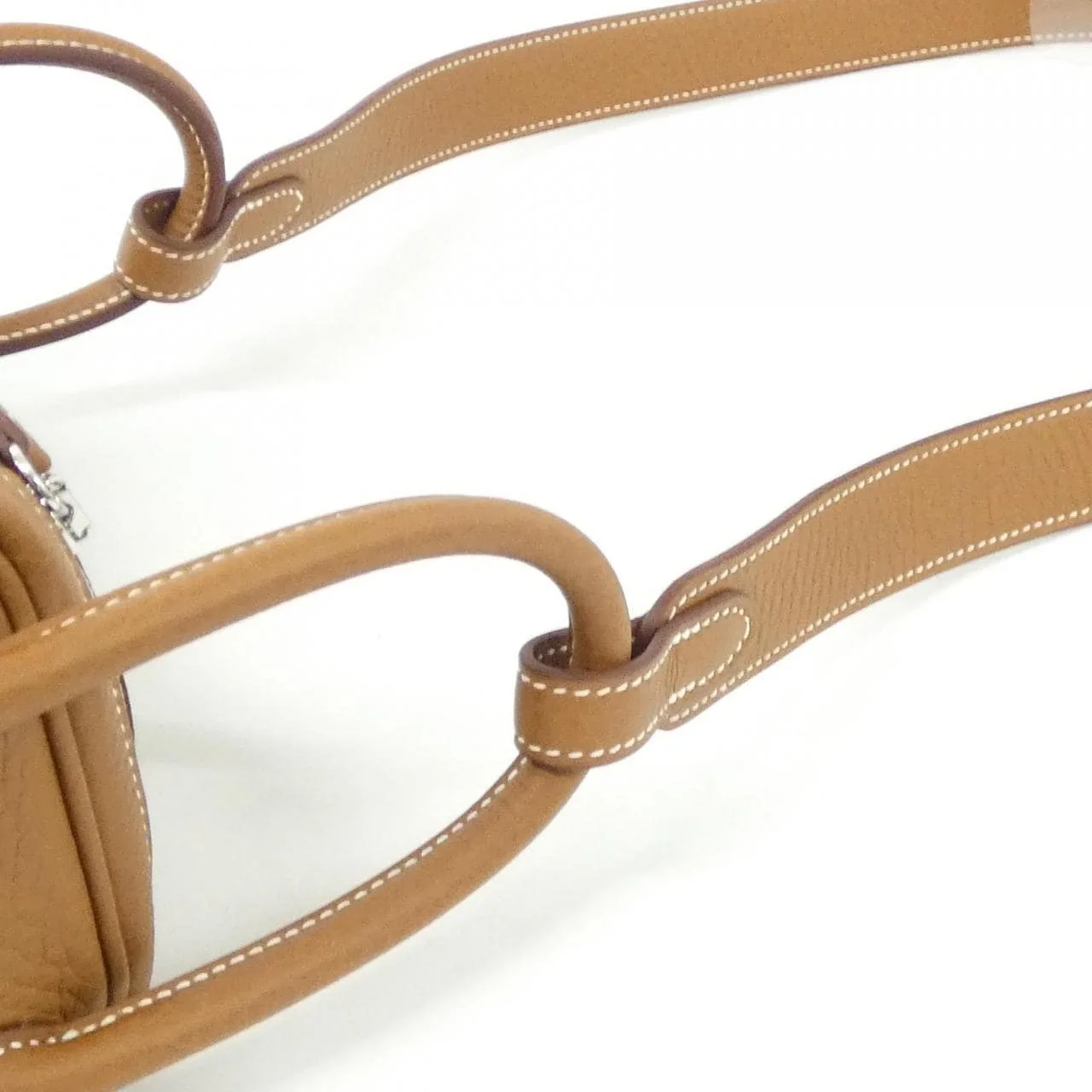 HERMES Lindy 085956CK Shoulder Clemence Gold Clemence Leather Rank A - Thumbnail 5