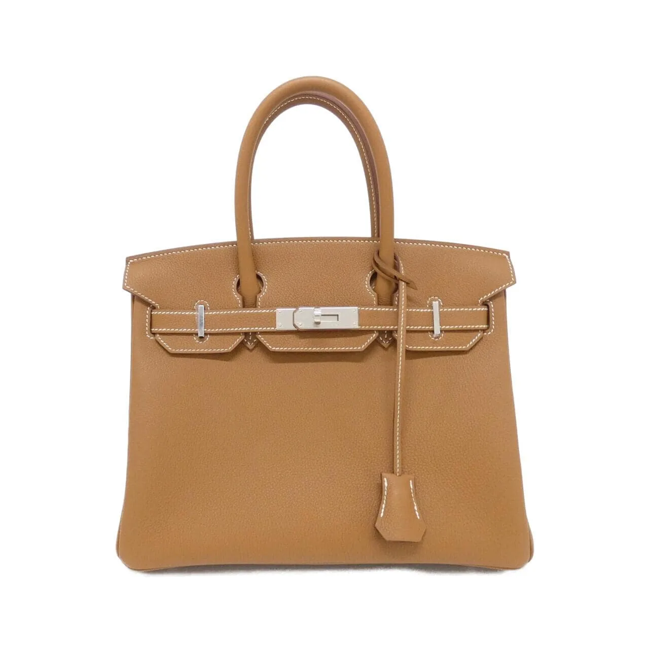 HERMES Birkin 030520CK Handbag Togo Gold
