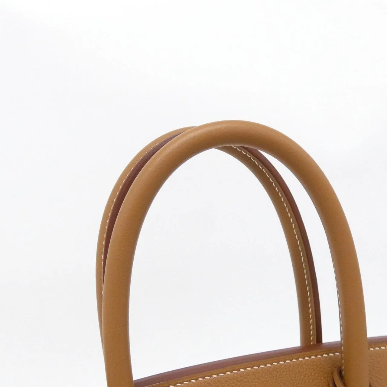 HERMES Birkin 030520CK Handbag Togo Gold Togo Leather Unused - Thumbnail 5