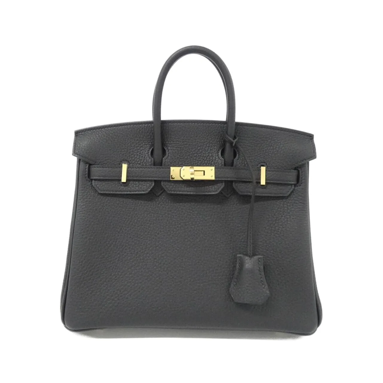 HERMES Birkin 041344CC Handbag Togo Black