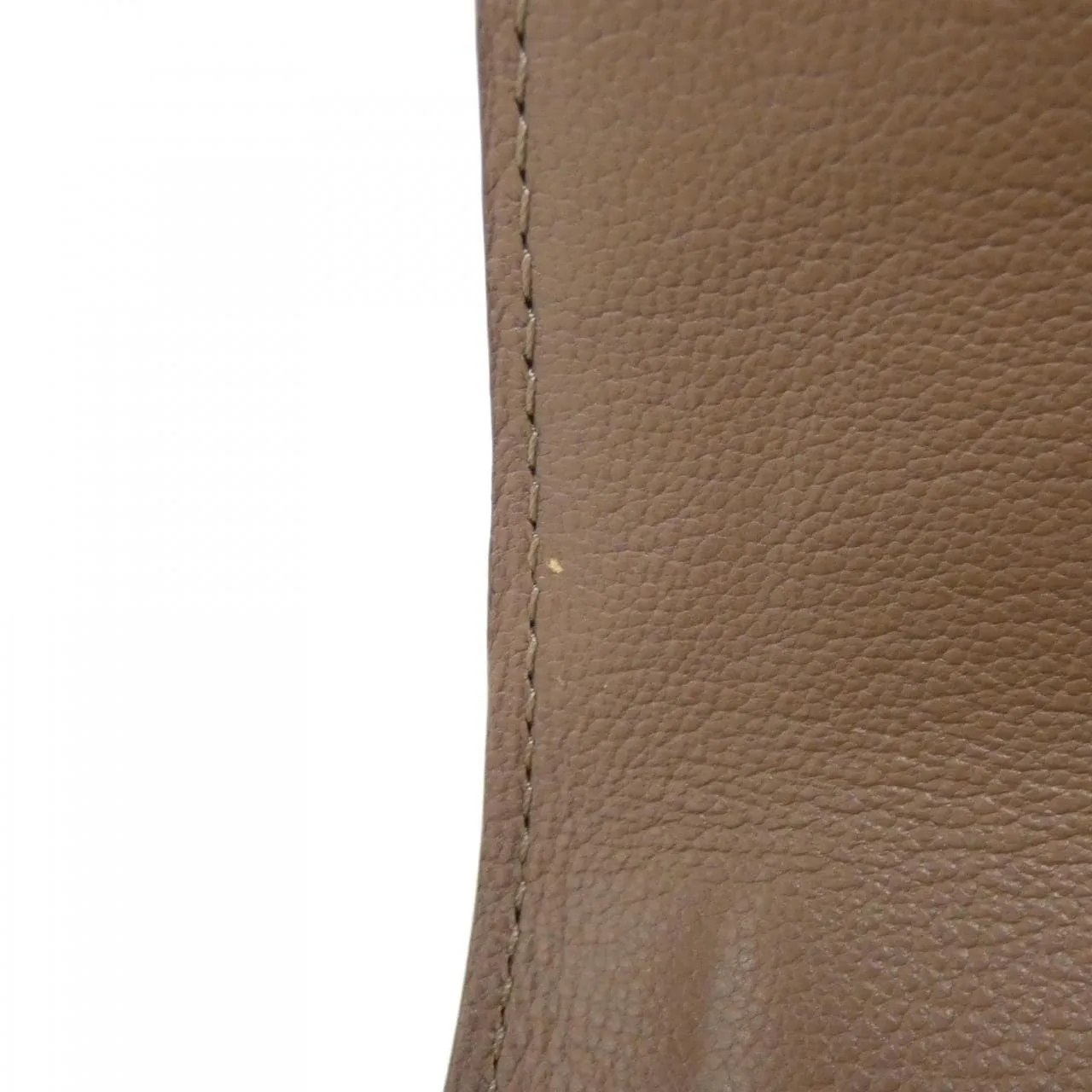 LOUIS VUITTON Twist Shoulder Leather Beige Leather Rank A - Thumbnail 8
