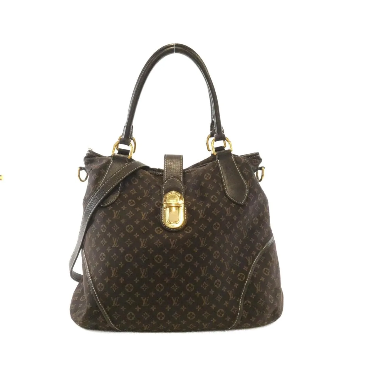 LOUIS VUITTON M56696 Shoulder Monogram Black