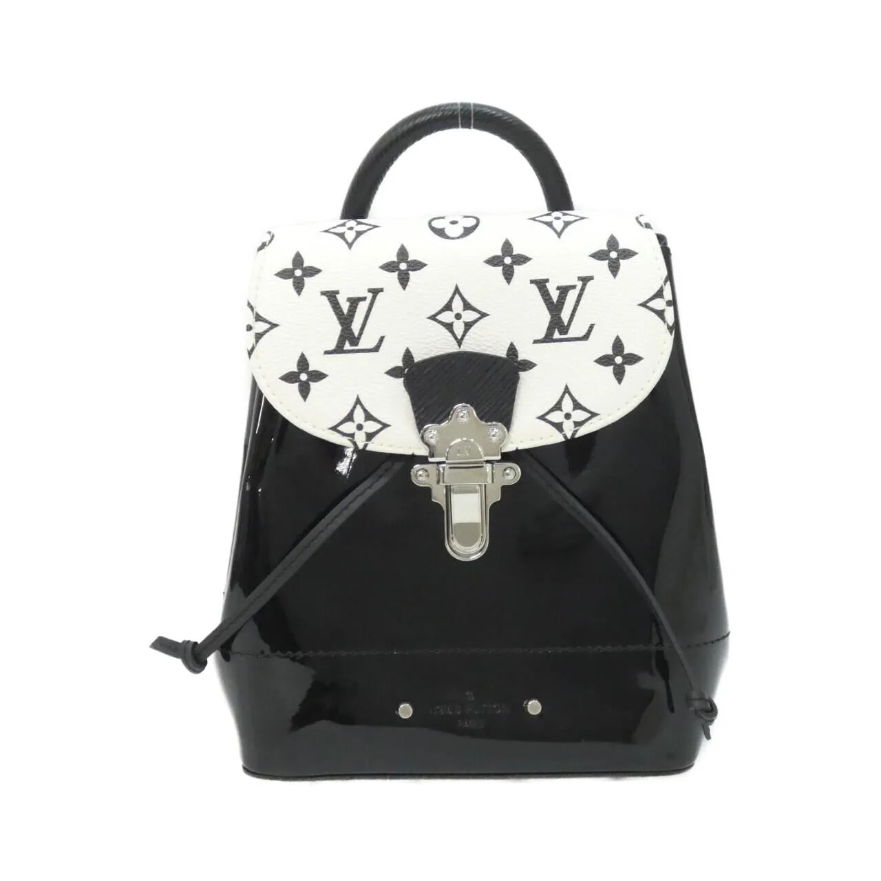 LOUIS VUITTON M53637 Backpack Vernis Black