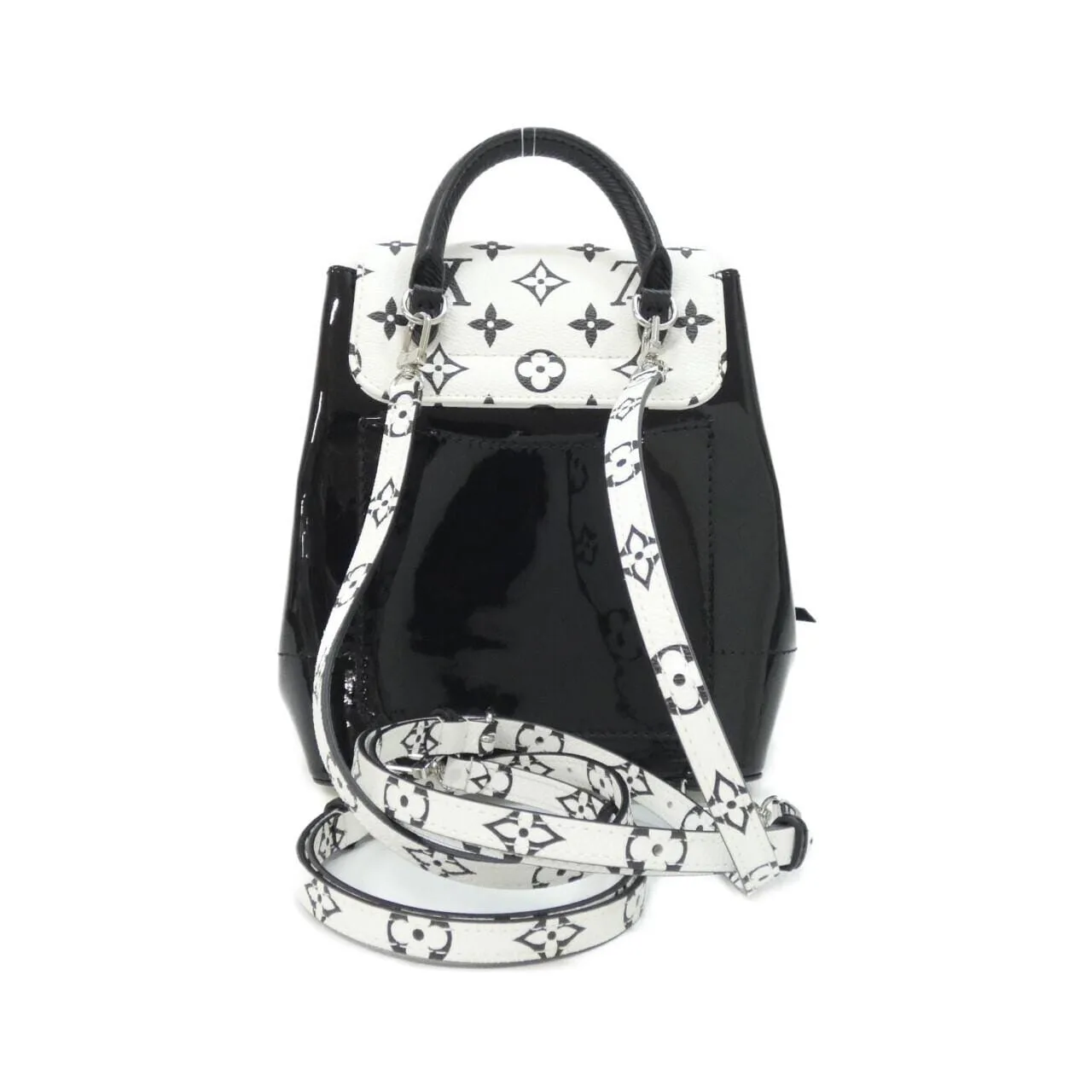 LOUIS VUITTON M53637 Backpack Vernis Black Vernis Rank A - Thumbnail 2