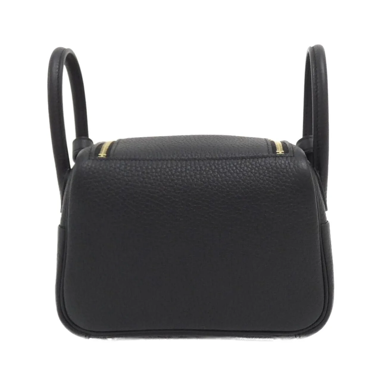 HERMES Lindy 085956CC Shoulder Clemence 黑色 Clemence 皮 未使用品 - 縮圖 2