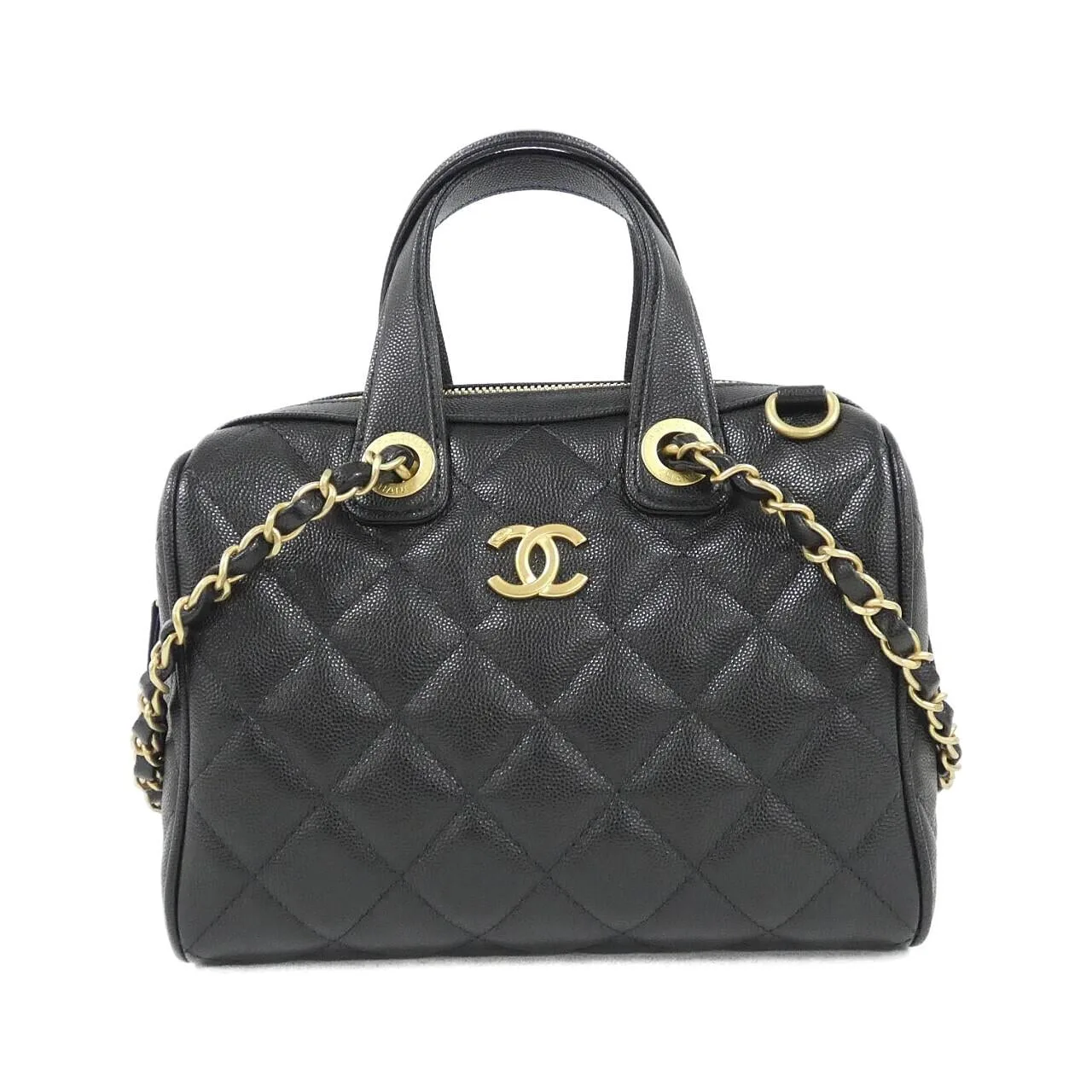 CHANEL AS5578 手提包 荔枝紋牛皮