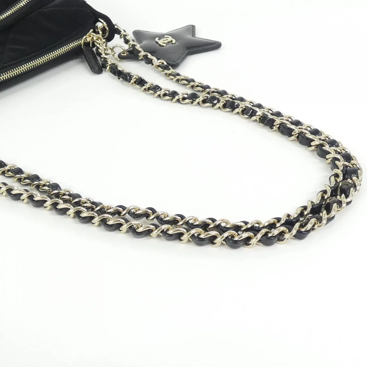 CHANEL AP4771 銀包 尼龍 黑色 尼龍 中古品A - 縮圖 5