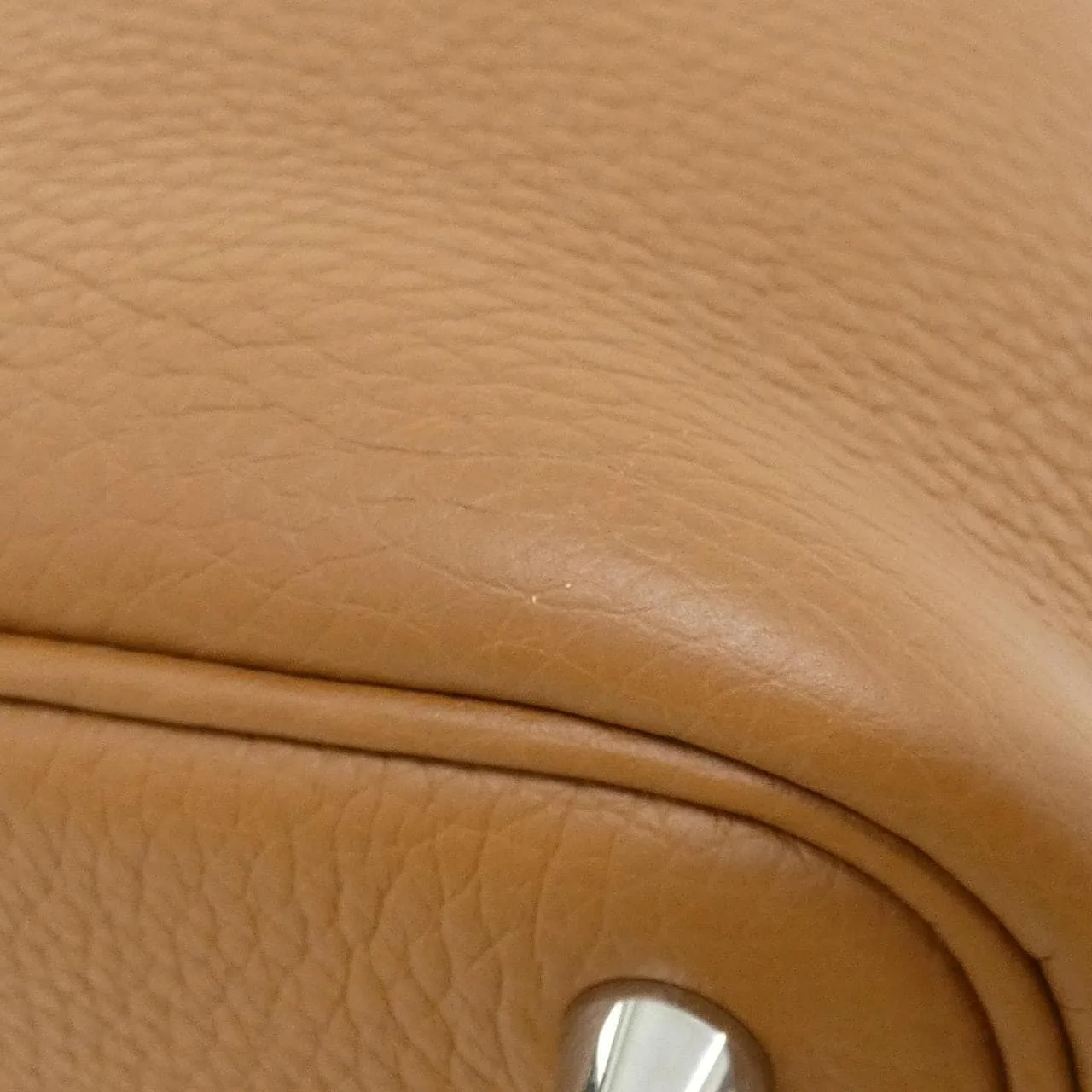HERMES Picotin 056289CK Handbag Clemence 金色 Clemence 皮 中古品A - 縮圖 2