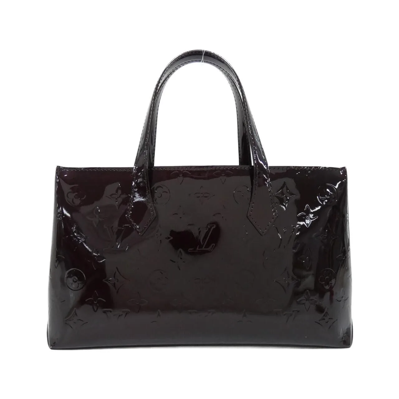 LOUIS VUITTON M93641 Handbag Vernis Black Vernis Rank A - Thumbnail 2