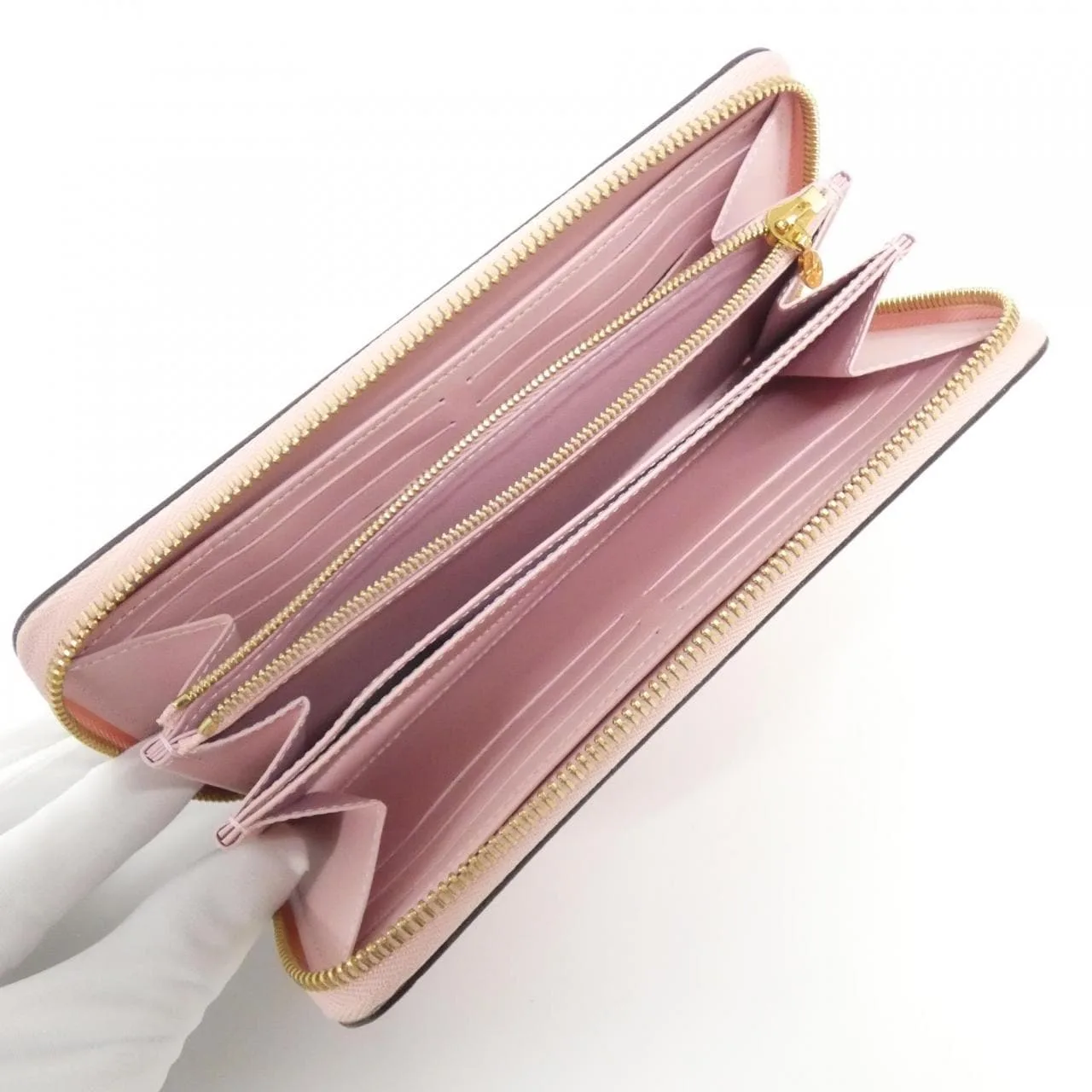 LOUIS VUITTON M90419 銀包 Vernis 漆皮 黑色 Vernis 中古品A - 縮圖 5