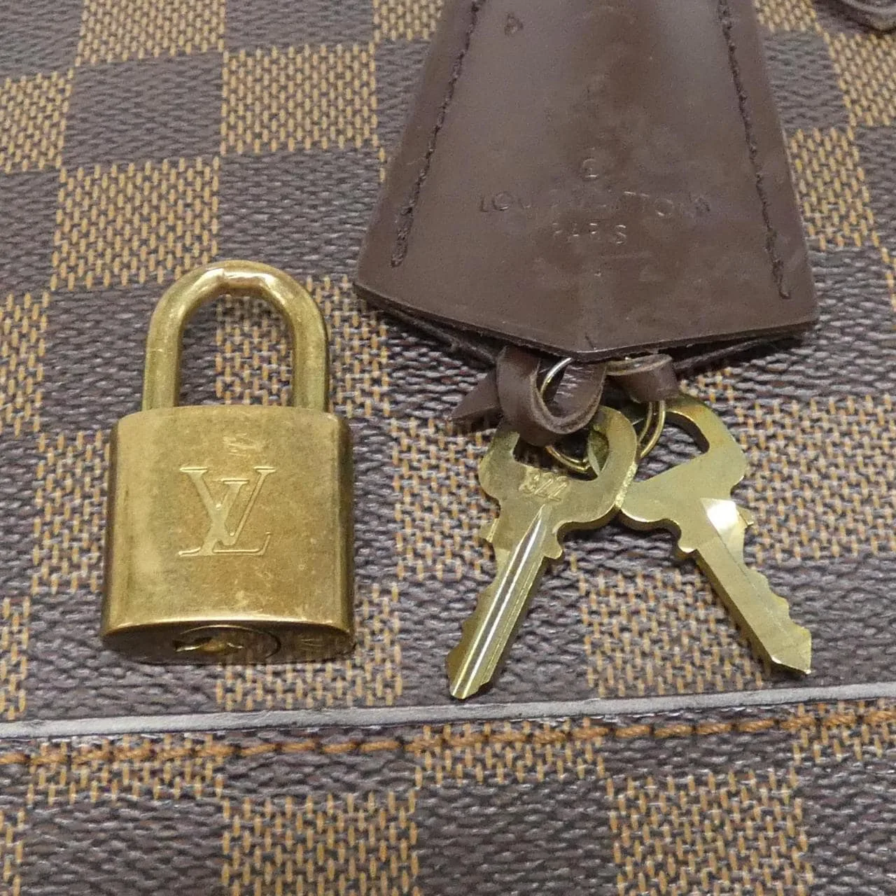 LOUIS VUITTON N60008 Handbag Damier Black Damier Rank B - Thumbnail 5