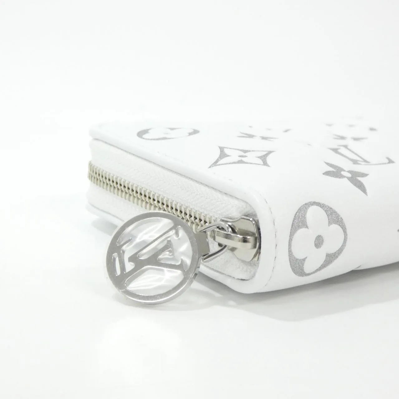 LOUIS VUITTON M12154 銀包 Monogram 白色 Monogram 中古品A - 縮圖 3