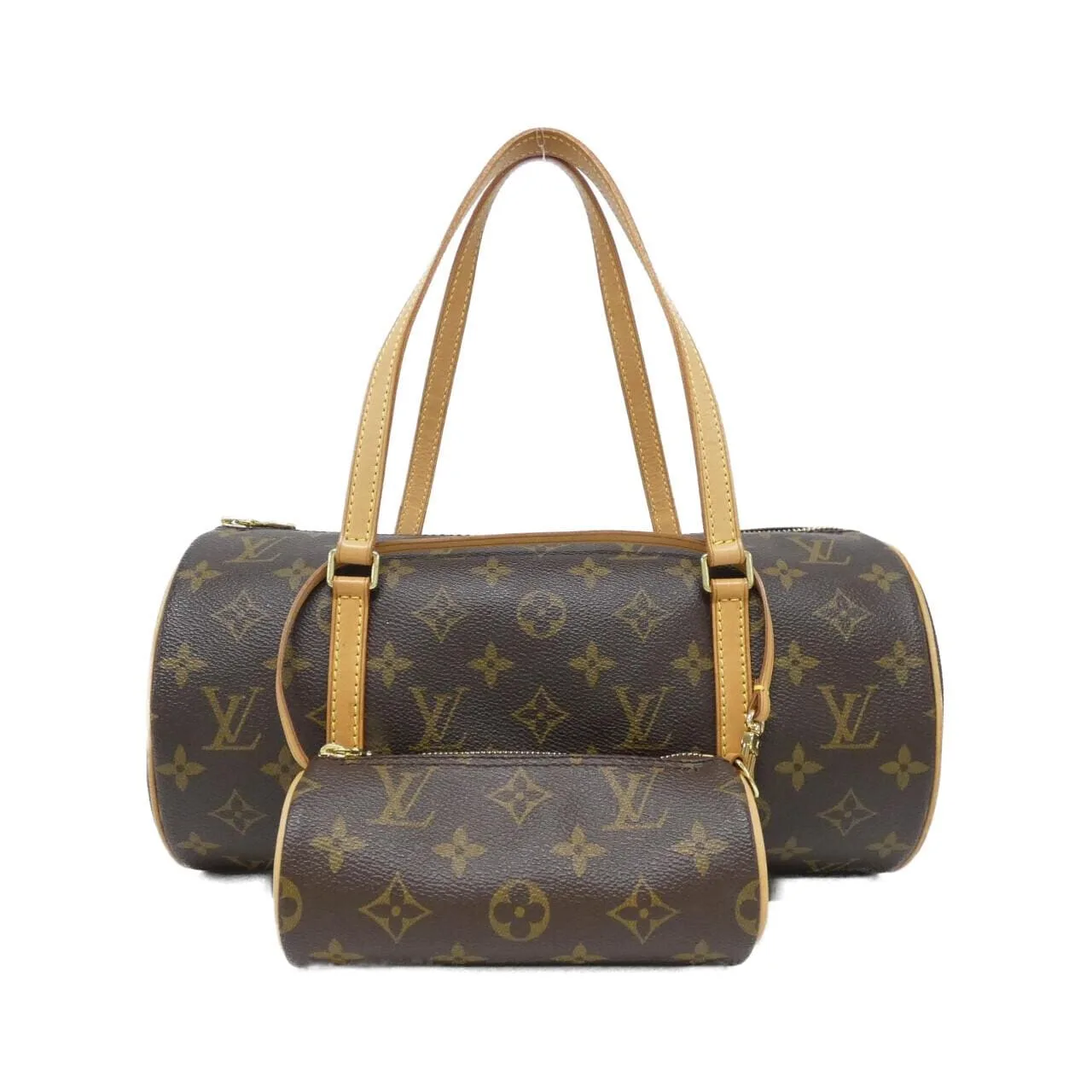 LOUIS VUITTON Papillon M51385 Handbag Monogram Black