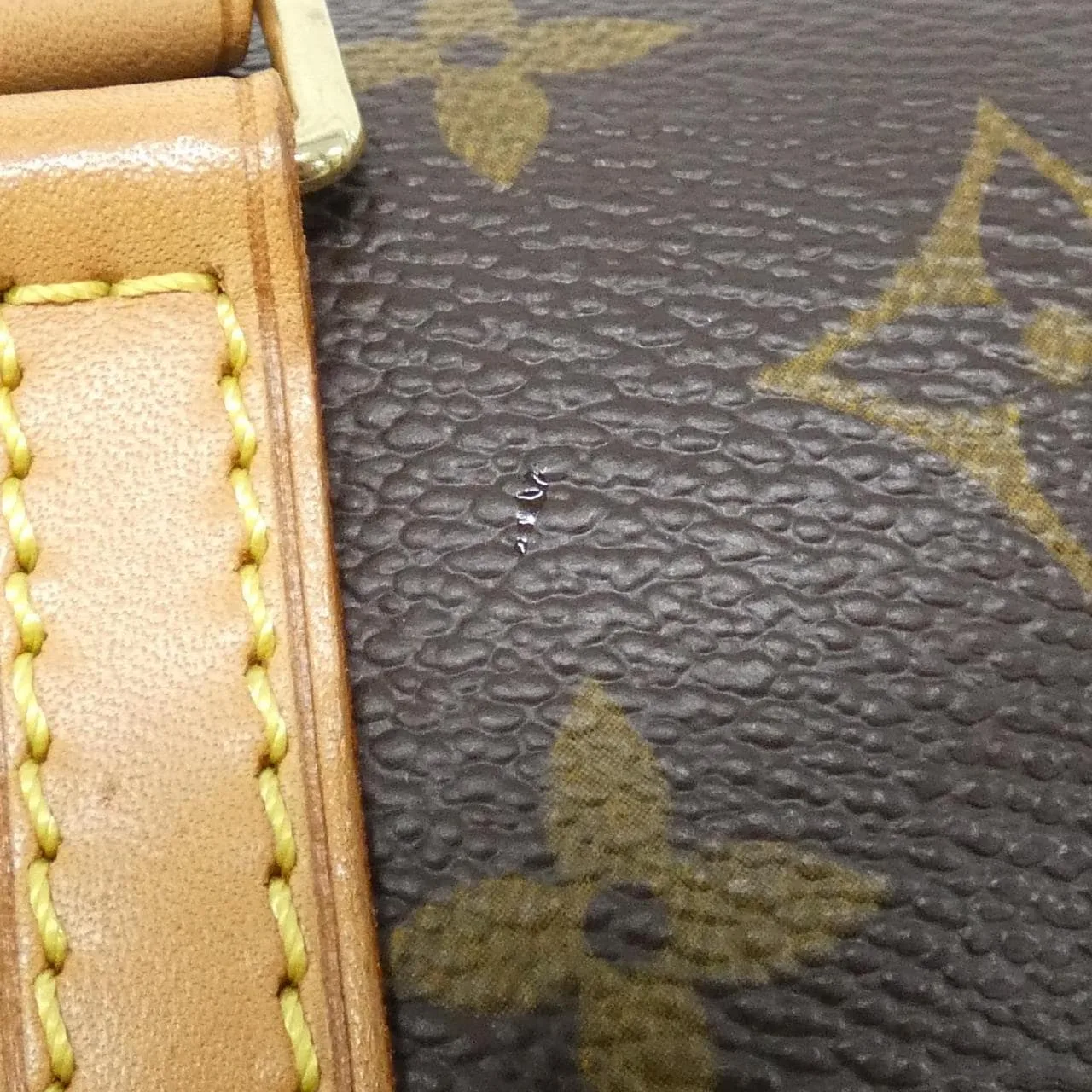 LOUIS VUITTON Papillon M51385 Handbag Monogram Black Monogram Rank A - Thumbnail 3