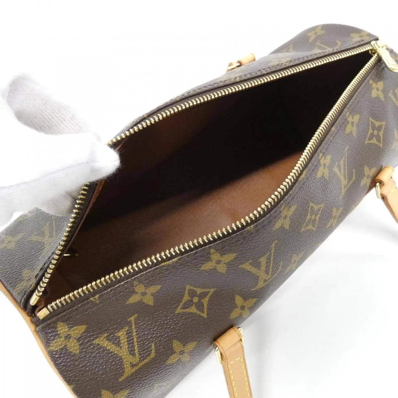 LOUIS VUITTON Papillon M51385 Handbag Monogram Black Monogram Rank A - Thumbnail 7