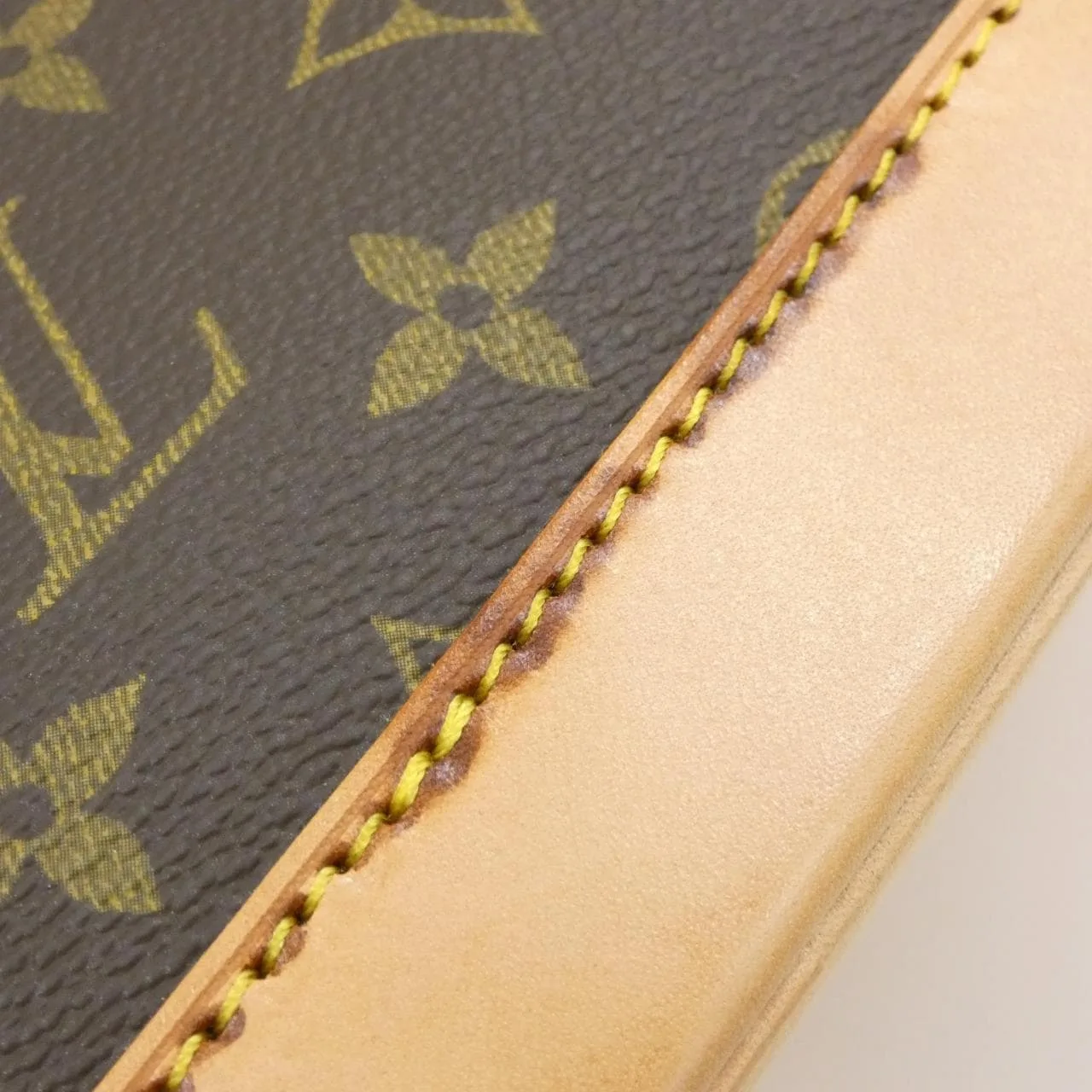 LOUIS VUITTON Alma M51130 Handbag Monogram 黑色 Monogram 中古品A - 縮圖 3