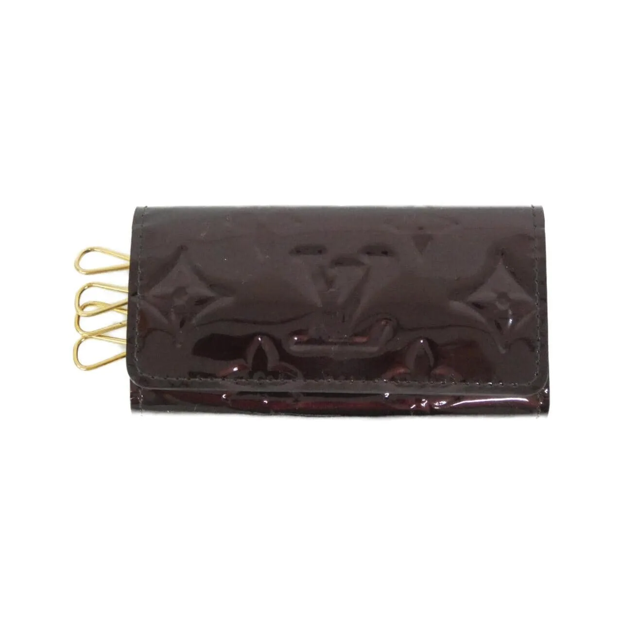 LOUIS VUITTON M91542 鎖匙包 Vernis 漆皮