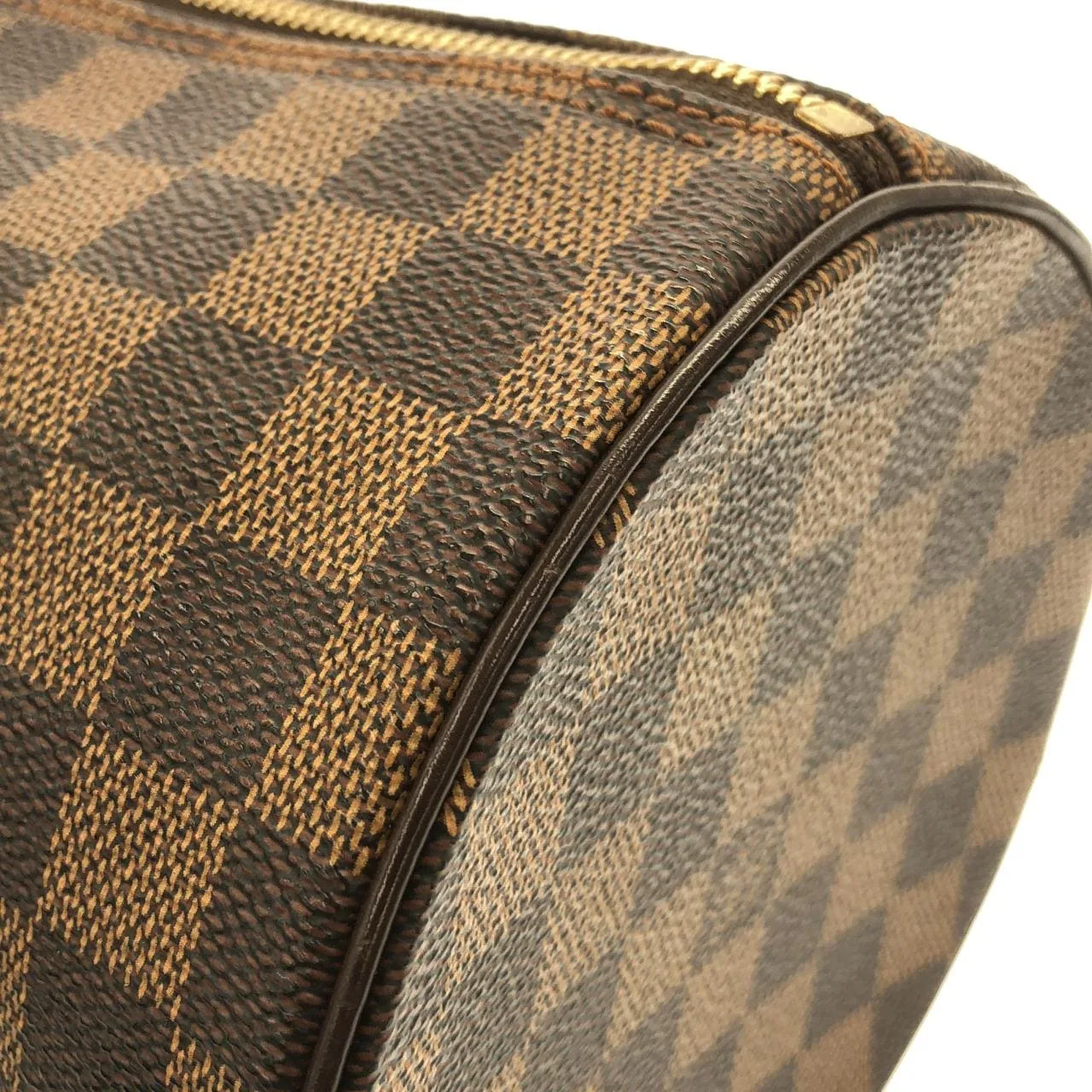 LOUIS VUITTON Papillon N51303 Handbag Damier 黑色 Damier 中古品A - 縮圖 6