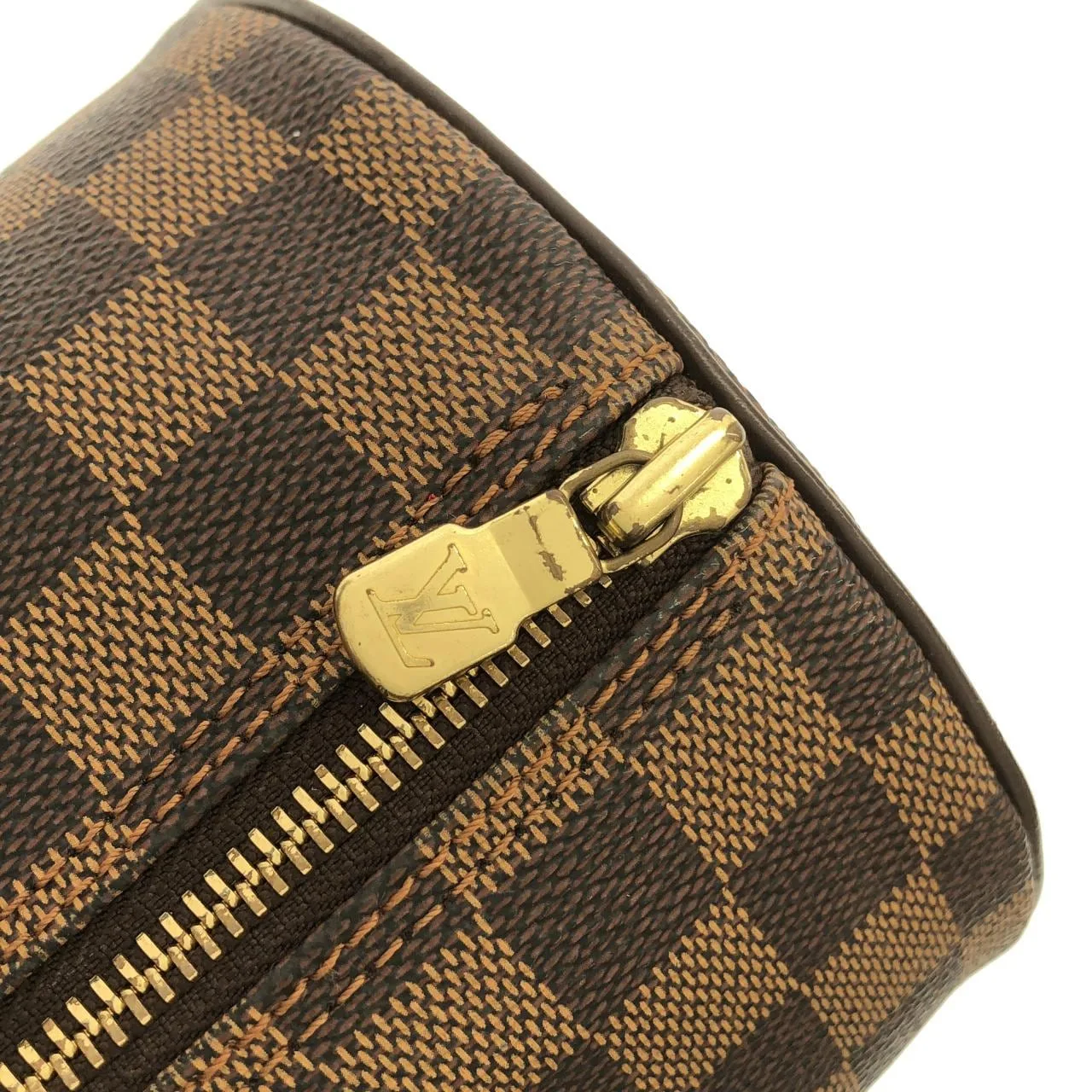 LOUIS VUITTON Papillon N51303 Handbag Damier 黑色 Damier 中古品A - 縮圖 7