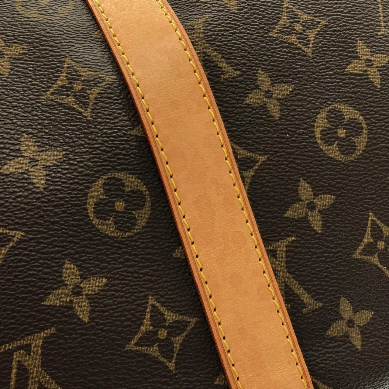LOUIS VUITTON Keepall M41414 波士頓包 Monogram 黑色 Monogram 中古品A - 縮圖 5