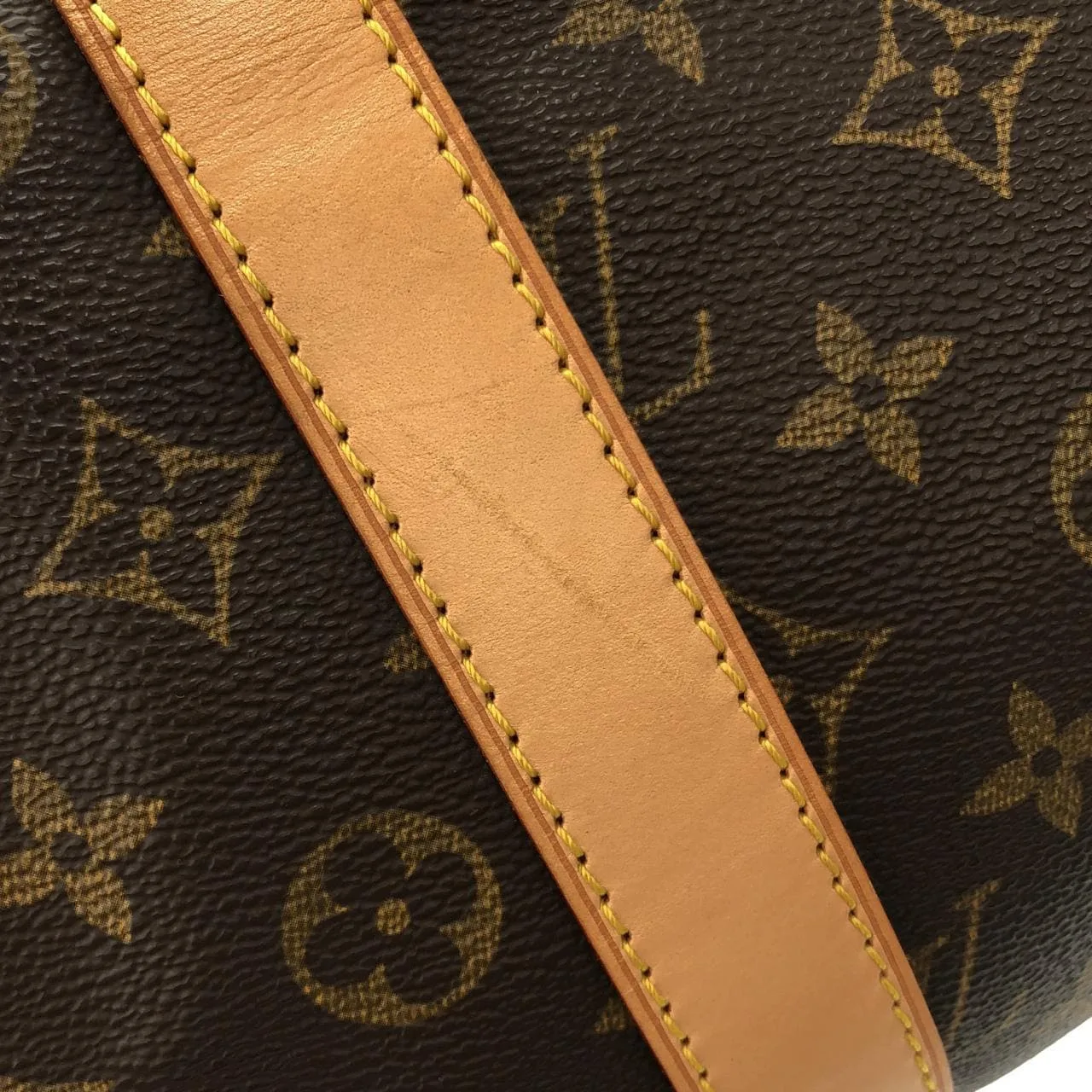 LOUIS VUITTON Keepall M41414 波士頓包 Monogram 黑色 Monogram 中古品A - 縮圖 6