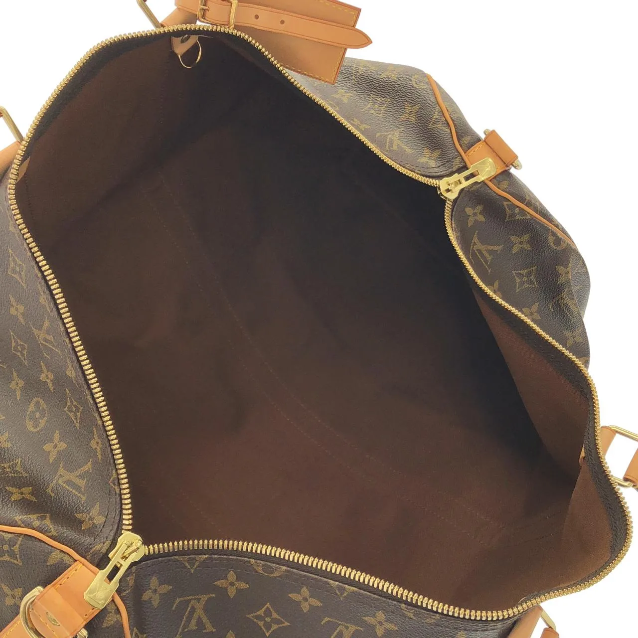 LOUIS VUITTON Keepall M41414 波士頓包 Monogram 黑色 Monogram 中古品A - 縮圖 9
