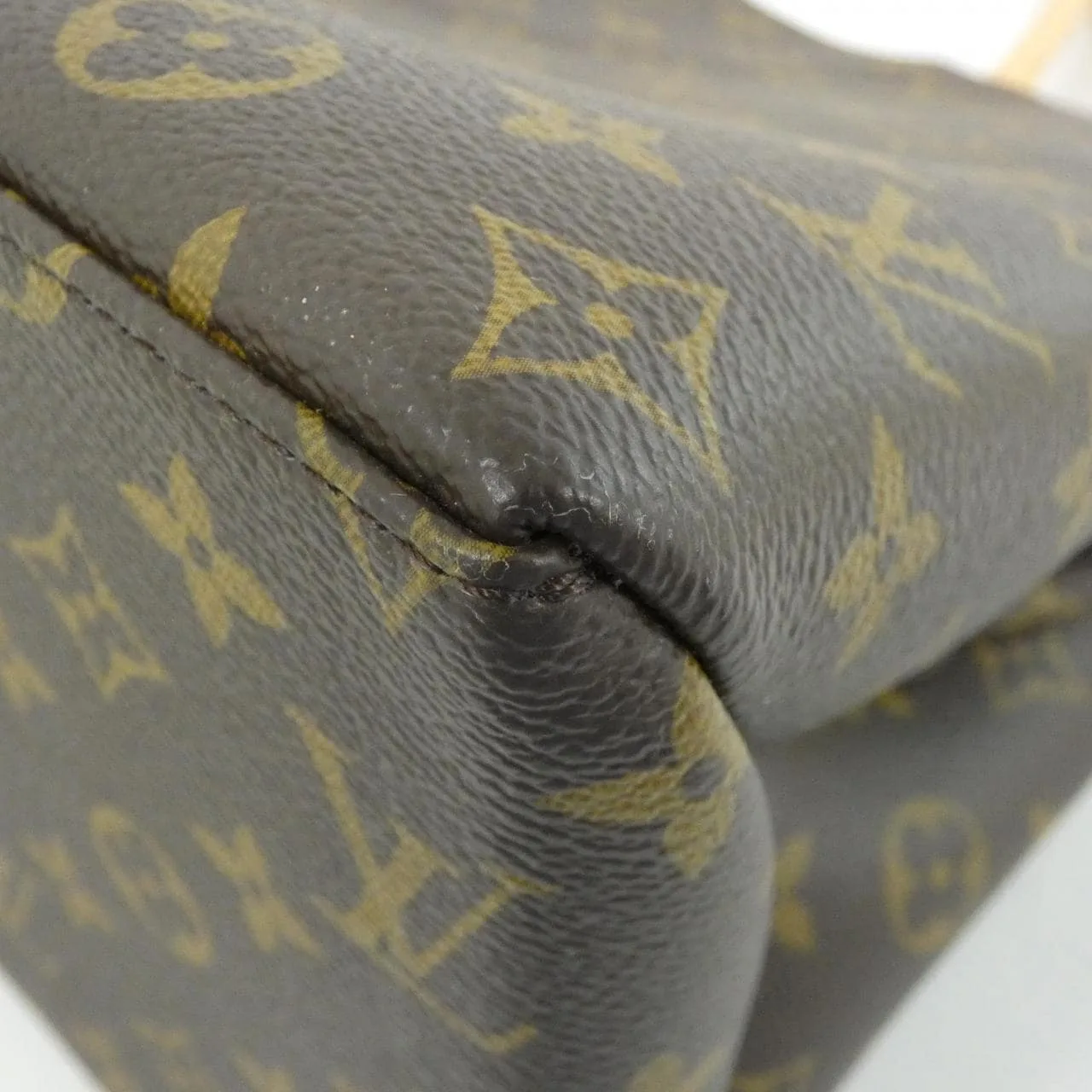 LOUIS VUITTON M45898 Handbag Monogram 黑色 Monogram 中古品A - 縮圖 2