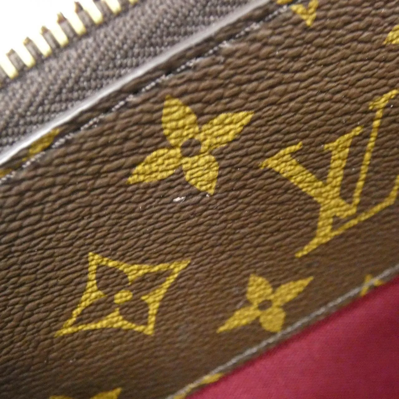 LOUIS VUITTON M45898 Handbag Monogram 黑色 Monogram 中古品A - 縮圖 7