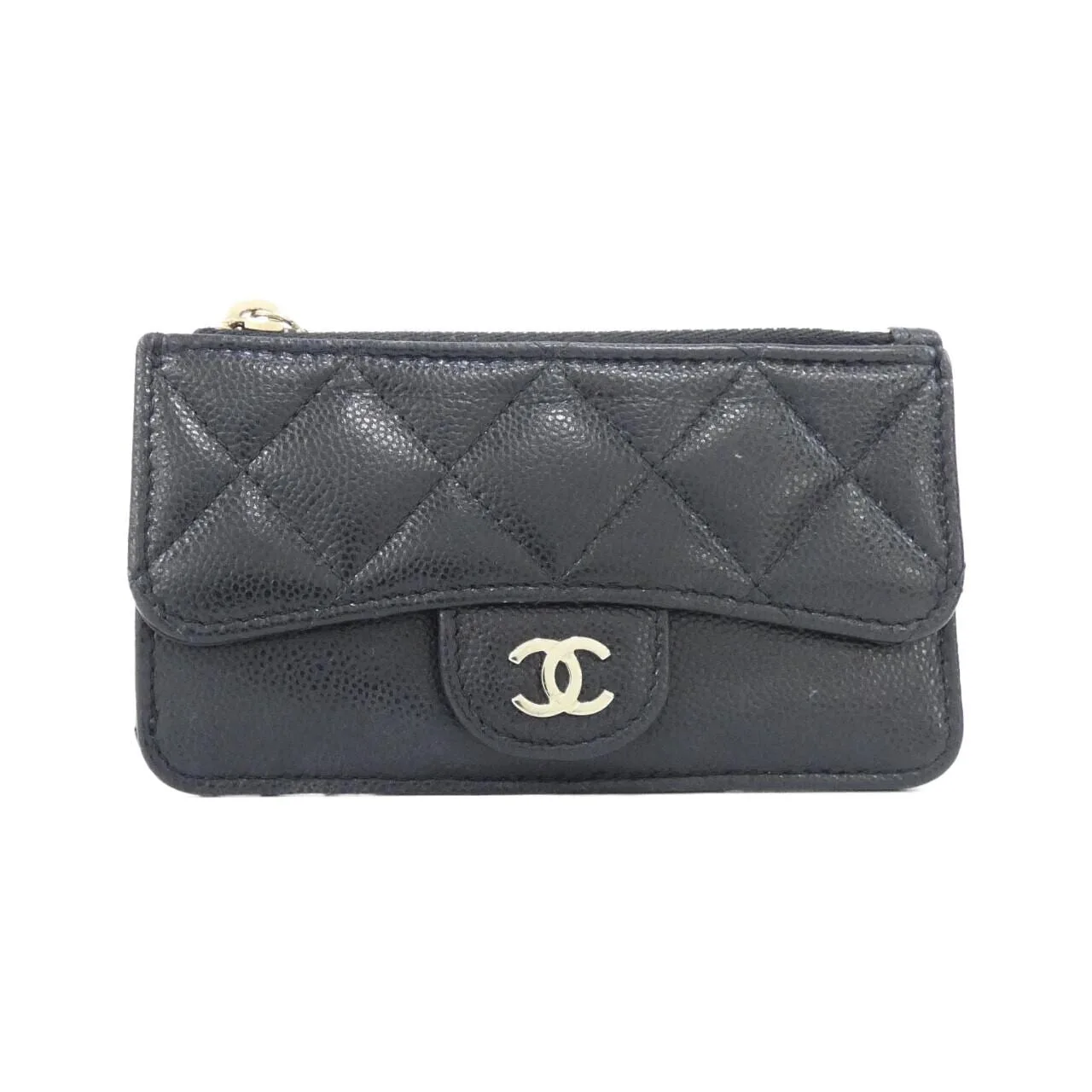 CHANEL Timeless Classic AP2570 Card Case Grained Calfskin