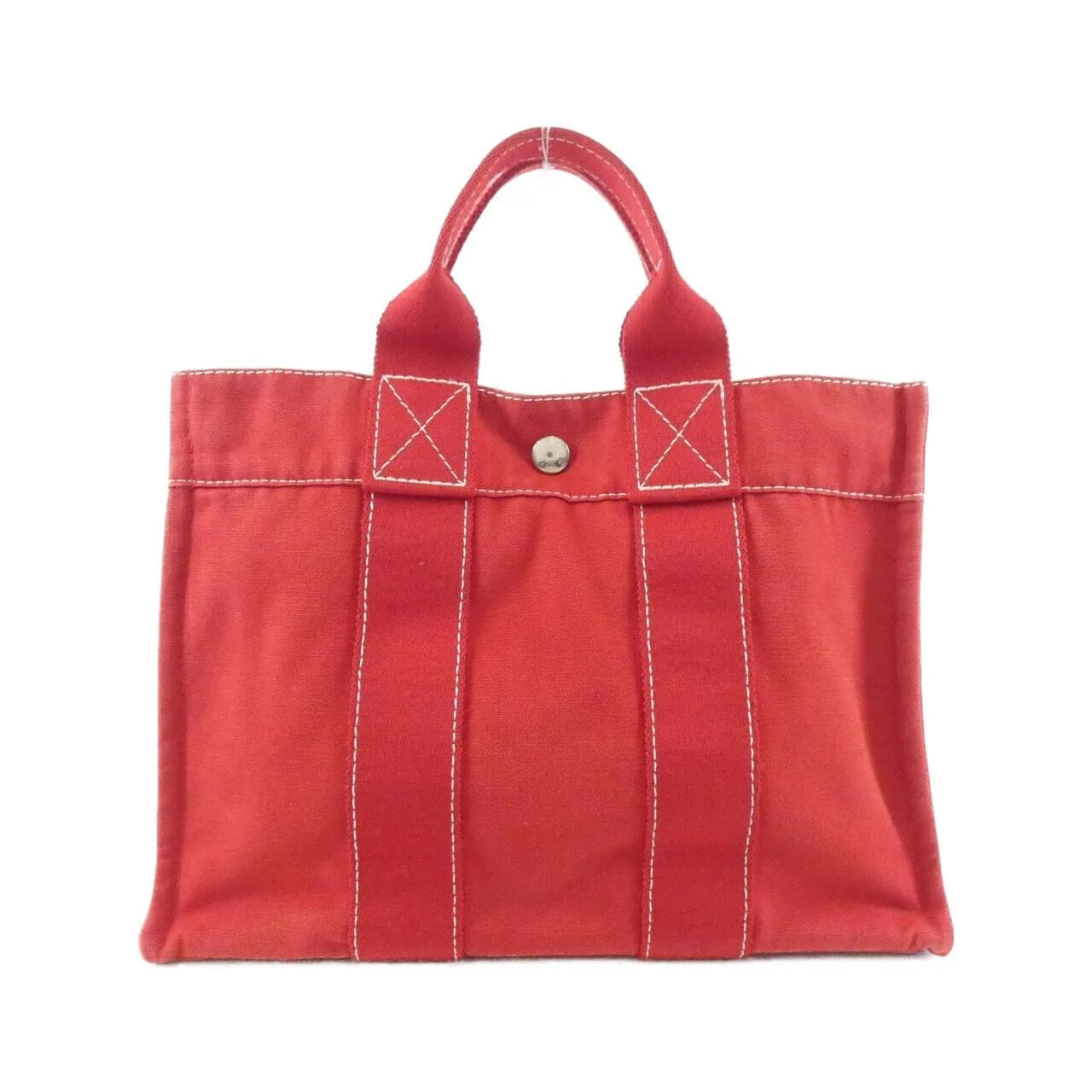 HERMES 101098M Handbag Canvas