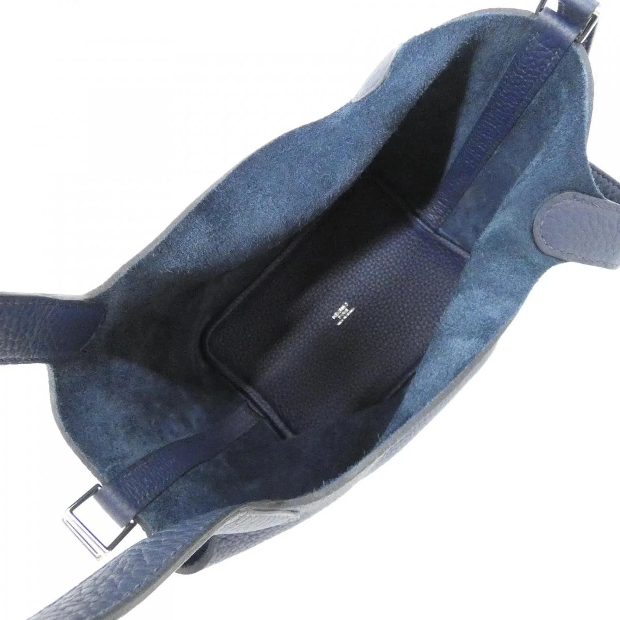HERMES Picotin 056289CK Handbag Clemence 藍色 Clemence 皮 中古品A - 縮圖 8