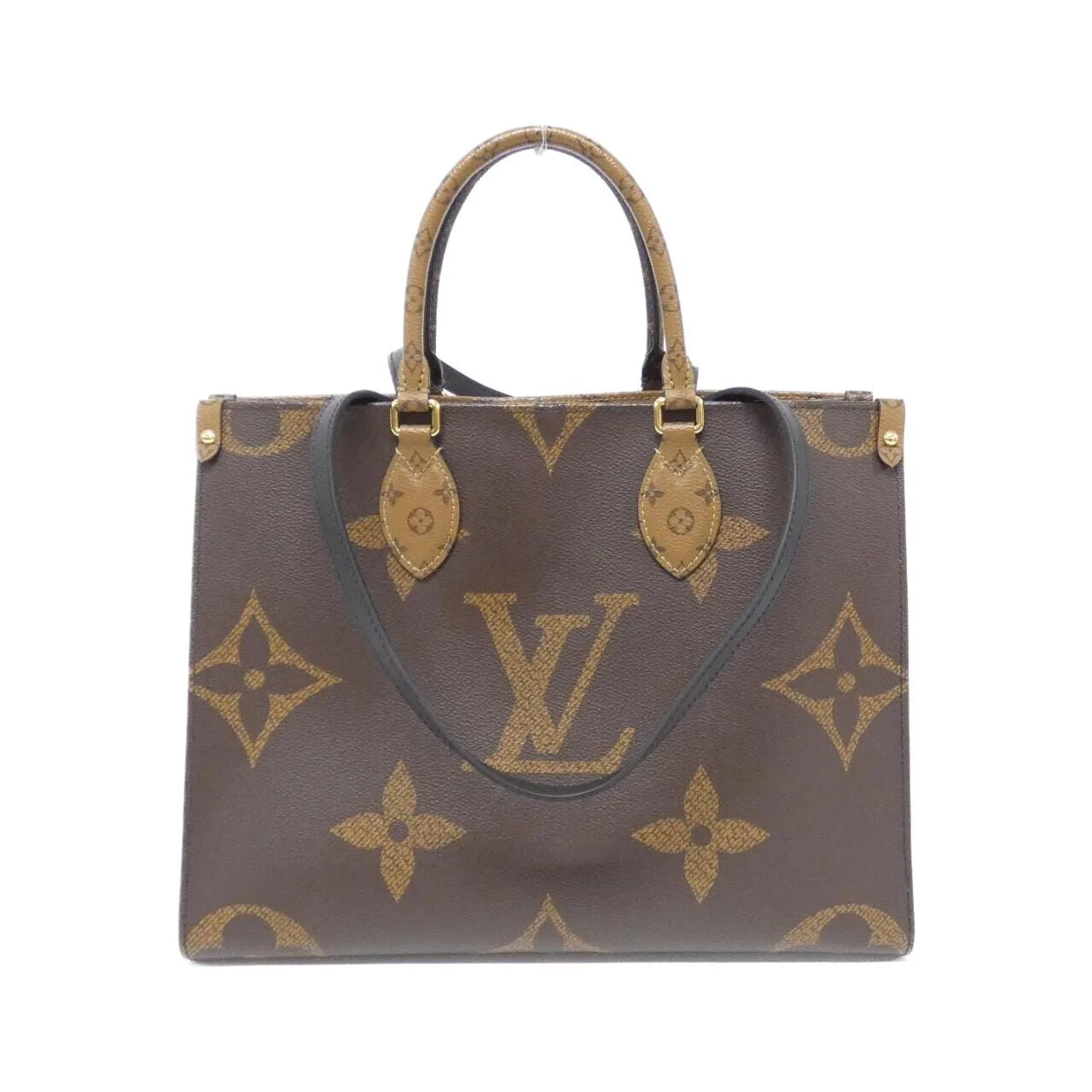LOUIS VUITTON OnTheGo M45321 Handbag Monogram Black