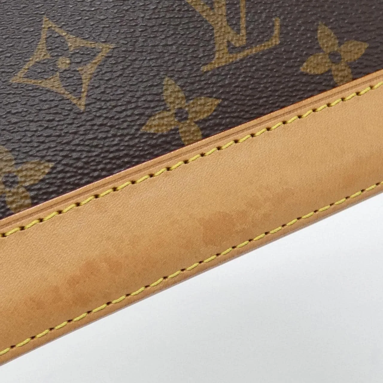 LOUIS VUITTON Alma M53152 Handbag Monogram Black Monogram Rank A - Thumbnail 3
