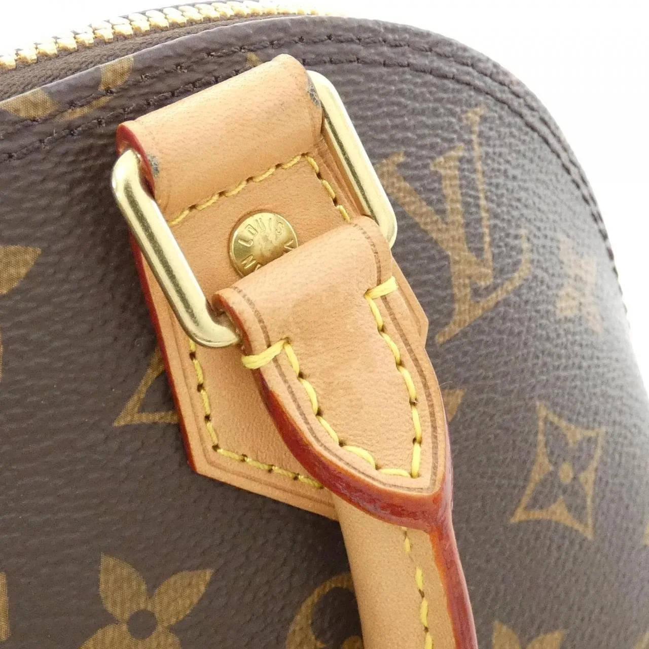LOUIS VUITTON Alma M53152 Handbag Monogram Black Monogram Rank A - Thumbnail 4