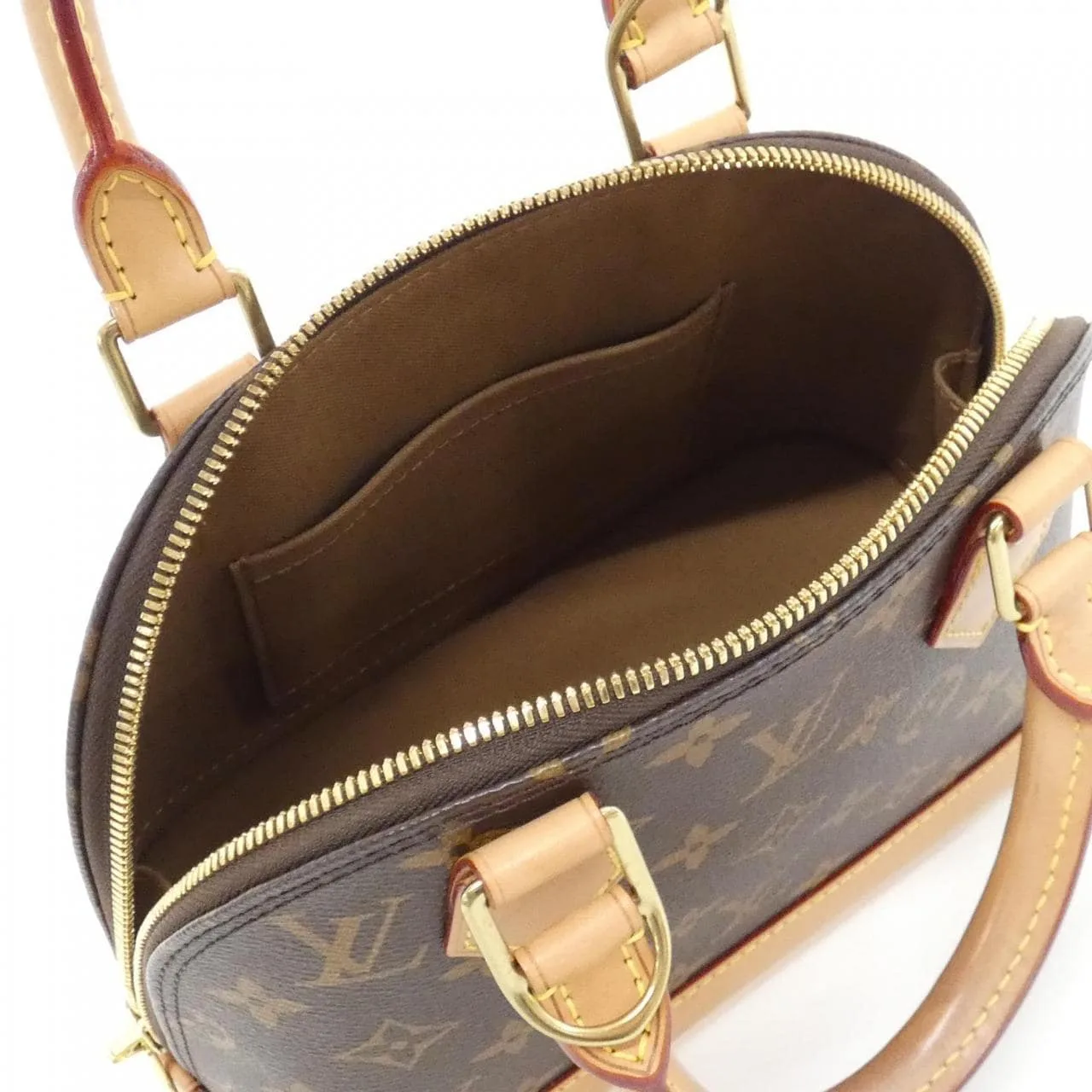 LOUIS VUITTON Alma M53152 Handbag Monogram Black Monogram Rank A - Thumbnail 7
