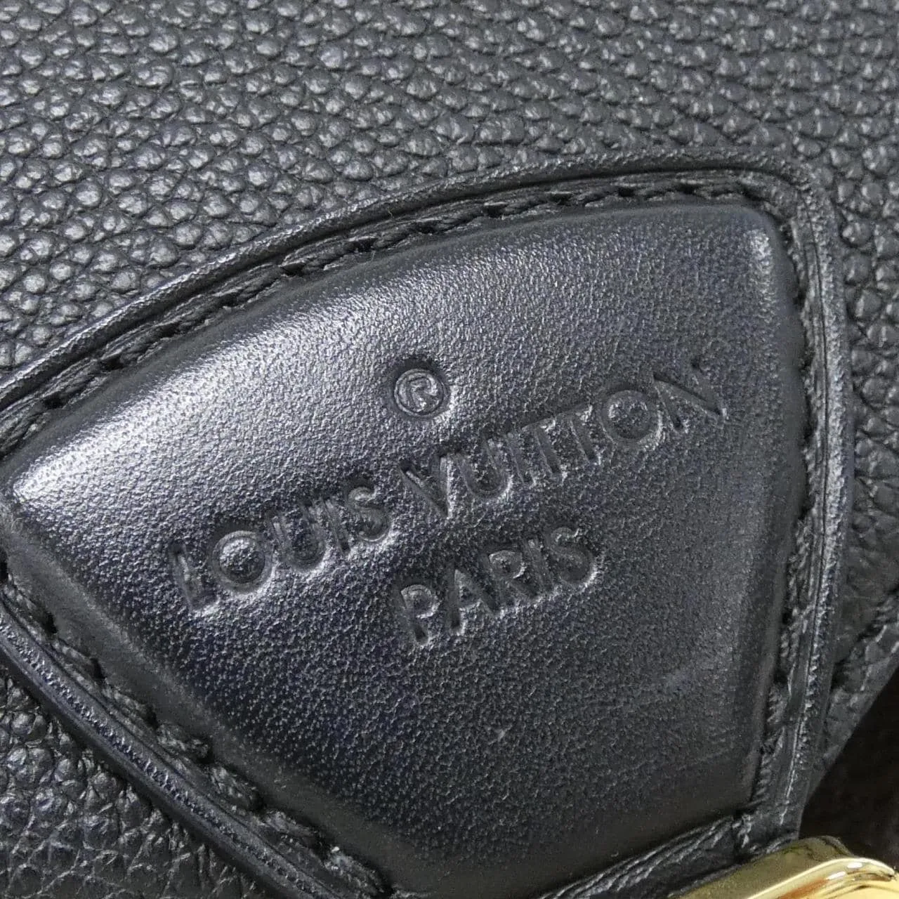 LOUIS VUITTON Montsouris M45515 Backpack Monogram 黑色 Monogram 中古品A - 縮圖 4