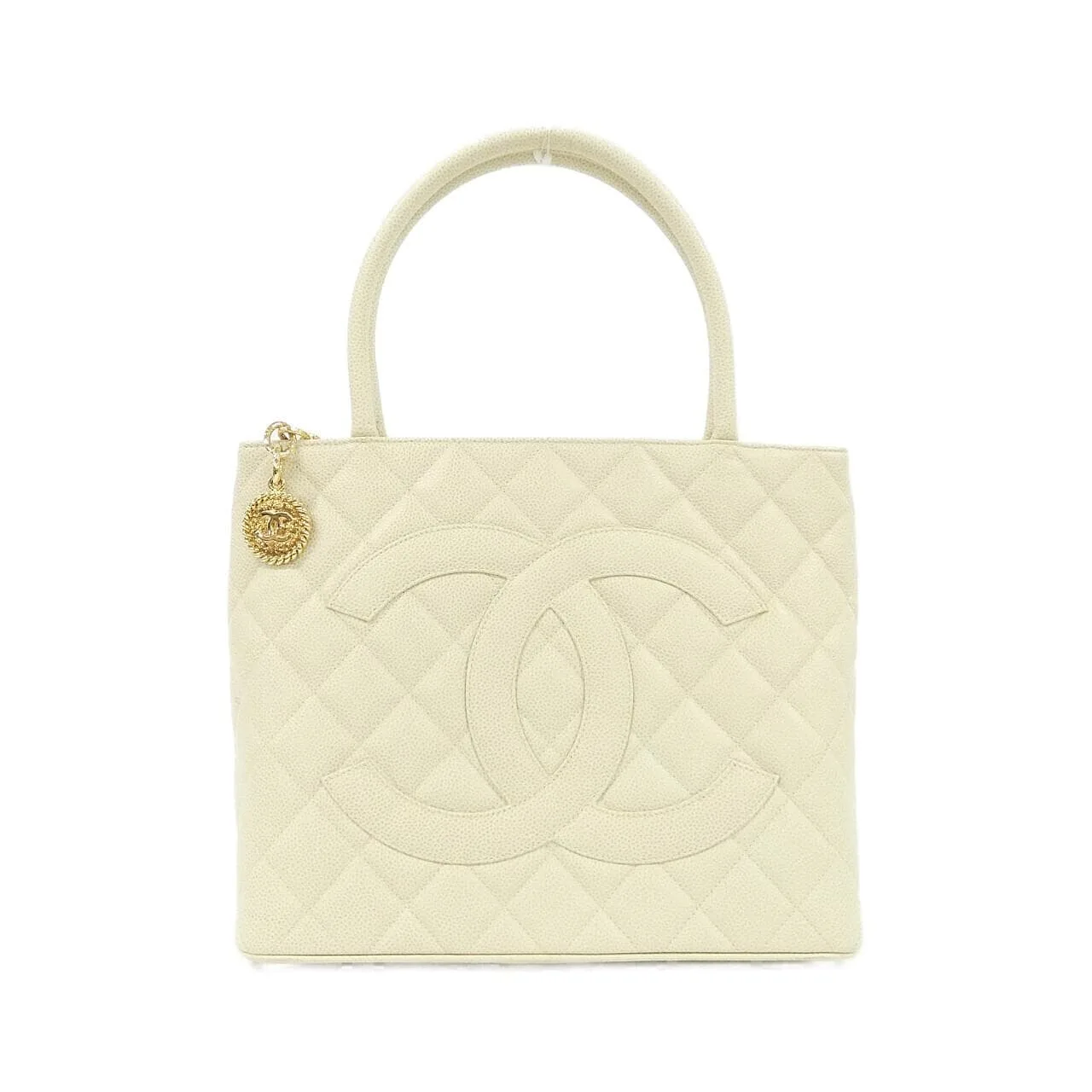 CHANEL Matelasse 1804 Handbag Grained Calfskin